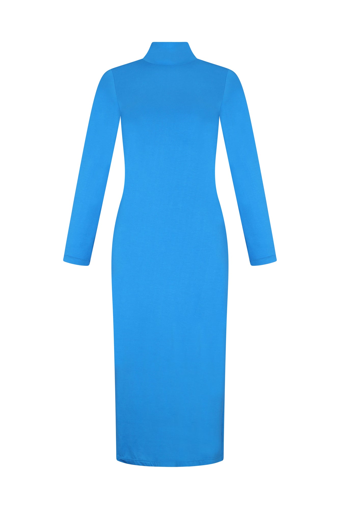 Anis Dress in Solid Royal Blue