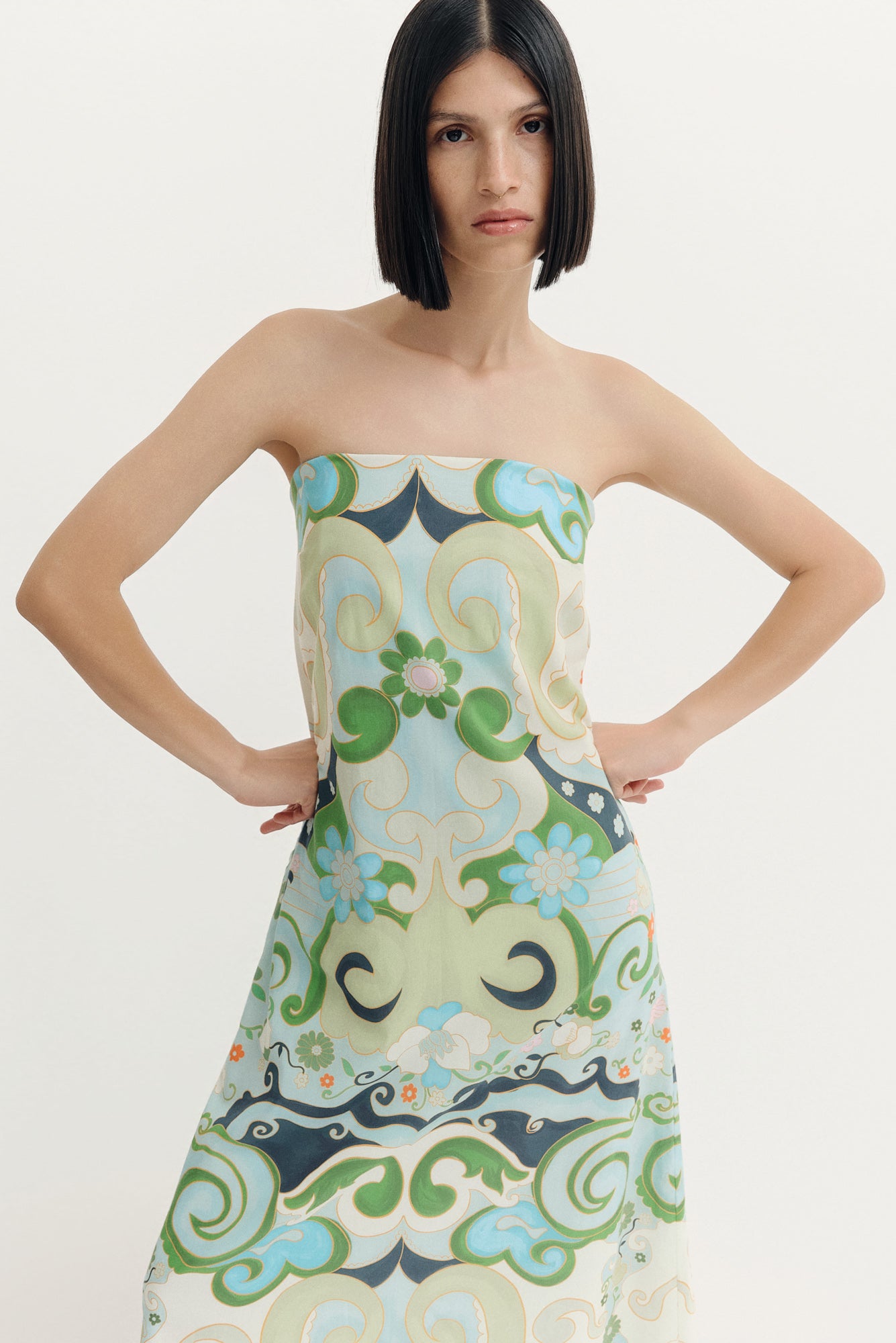 Aloe Dress in Anona Print