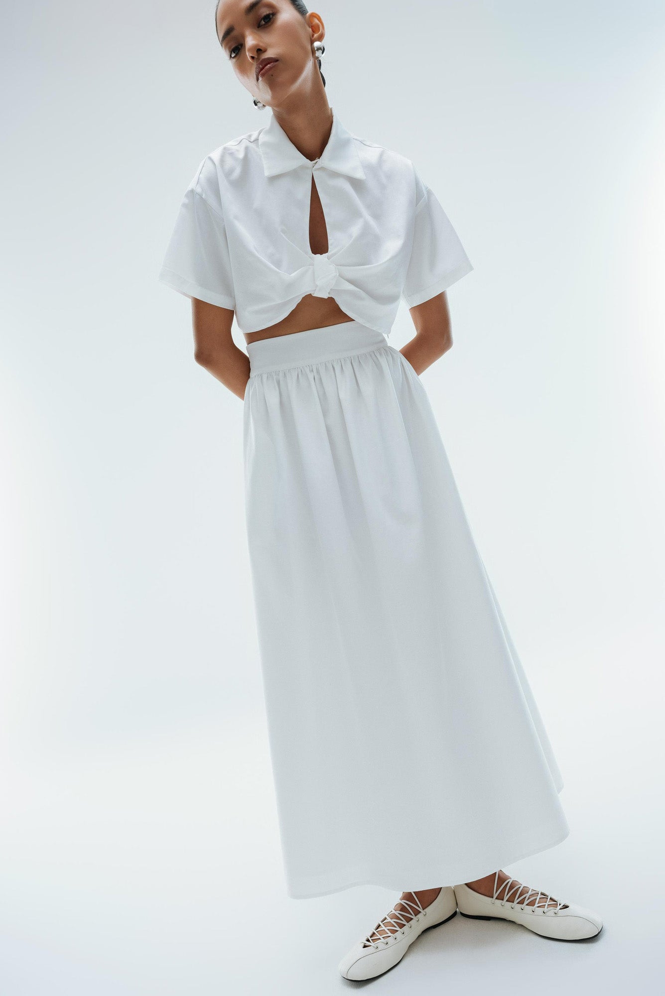 Ariadna Skirt in White