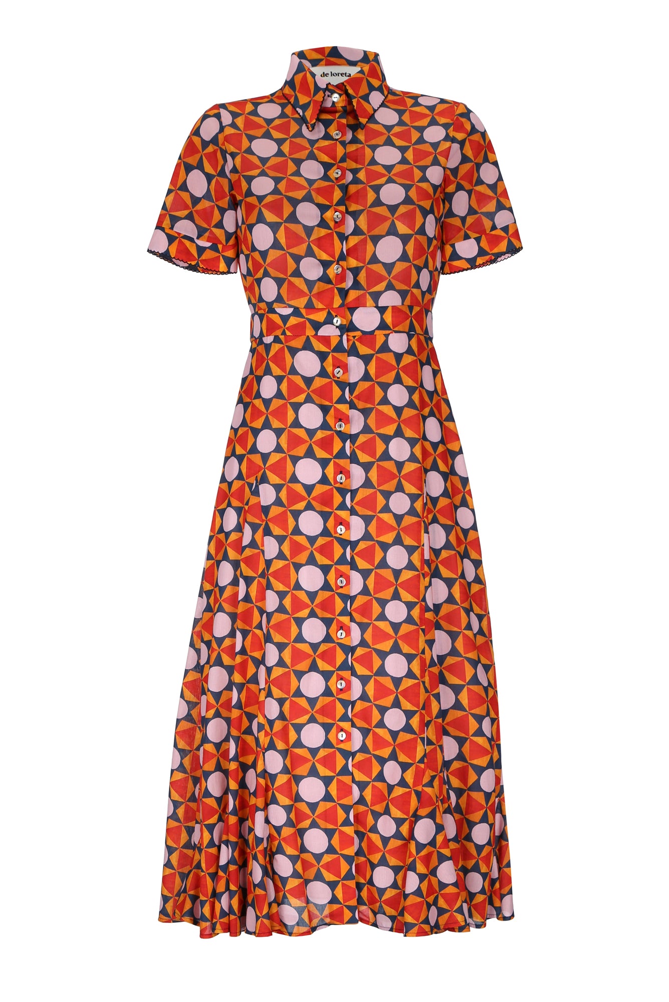 Coco Dress in Geometria Print