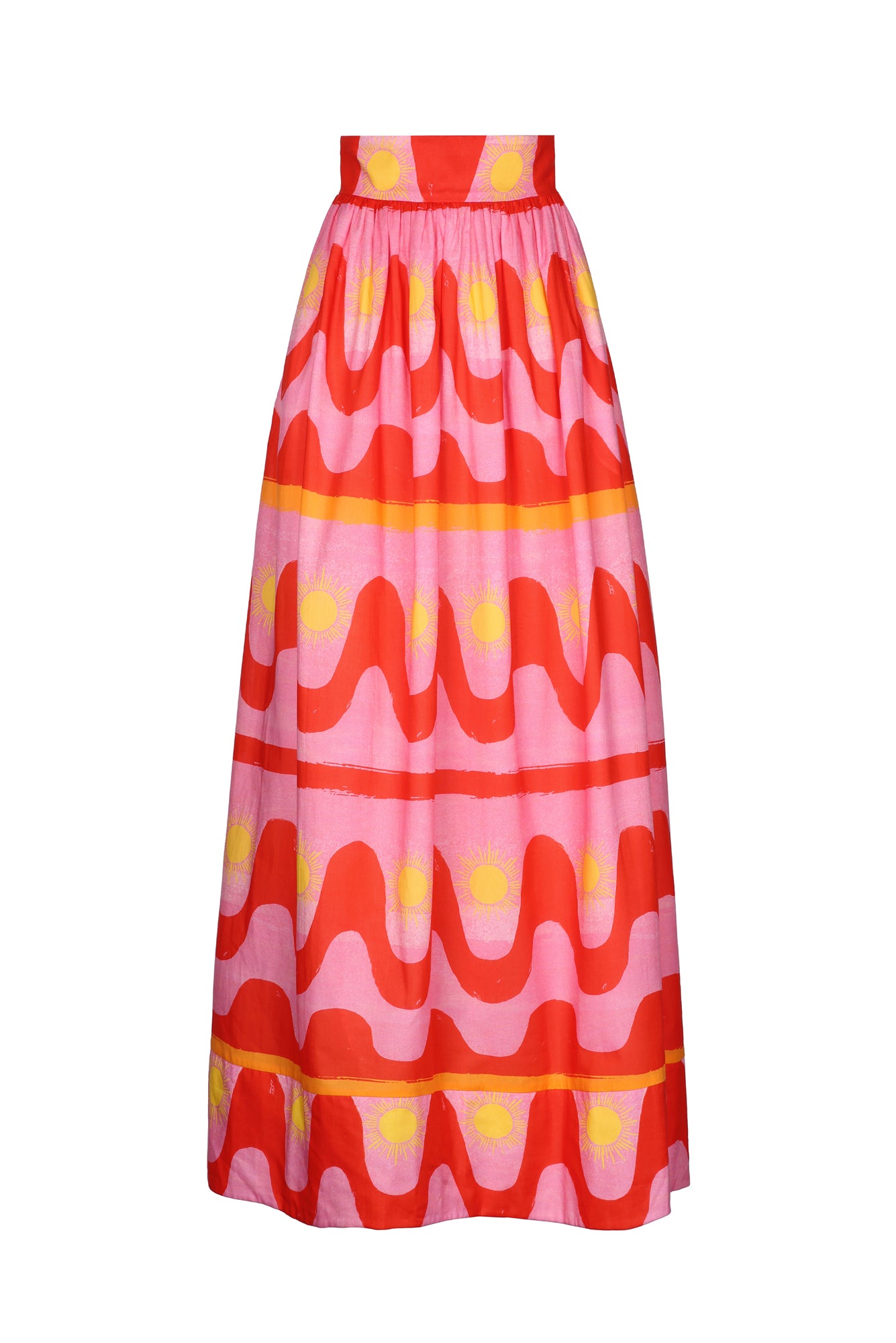 Encantada Skirt in Fuego Print