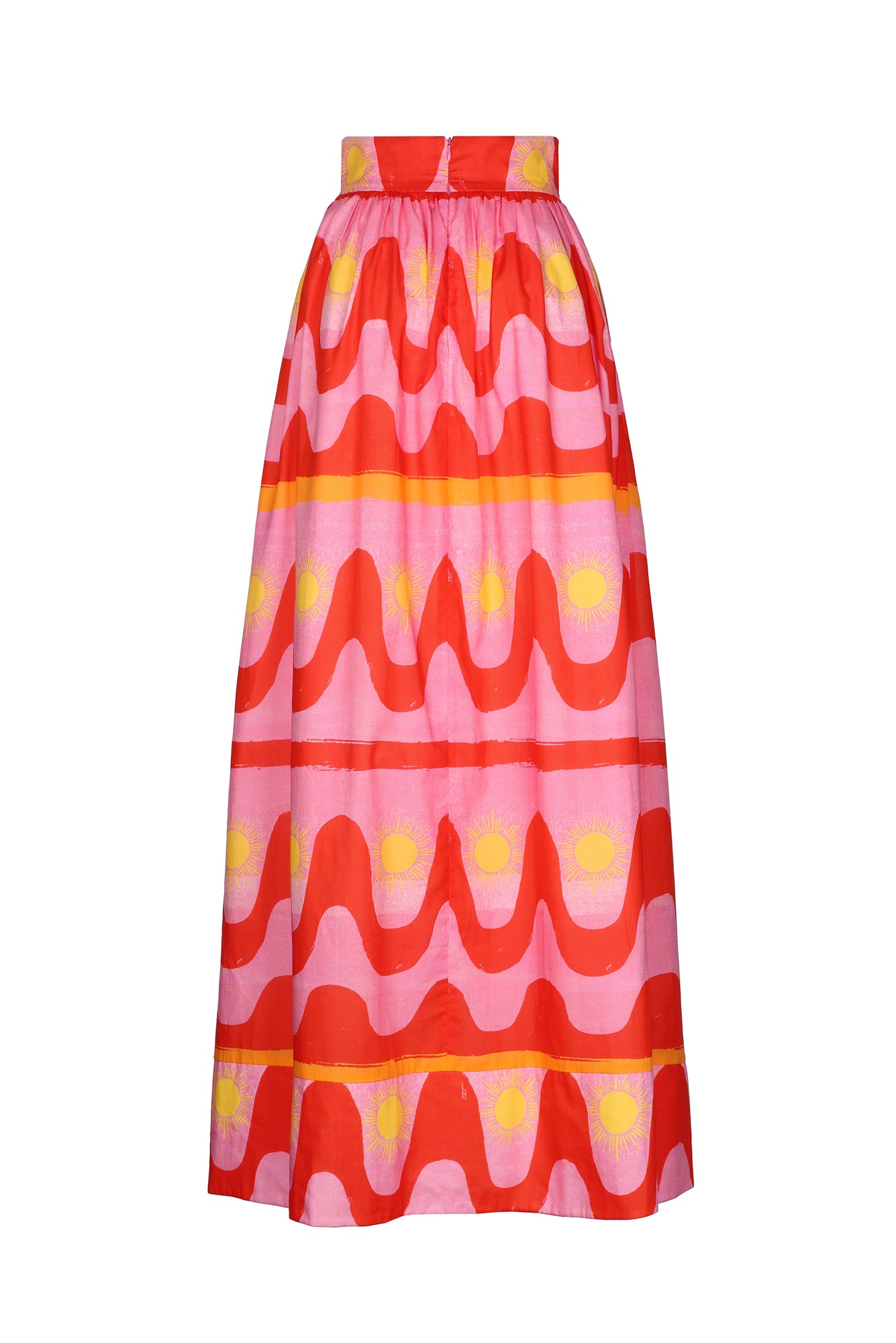 Encantada Skirt in Fuego Print