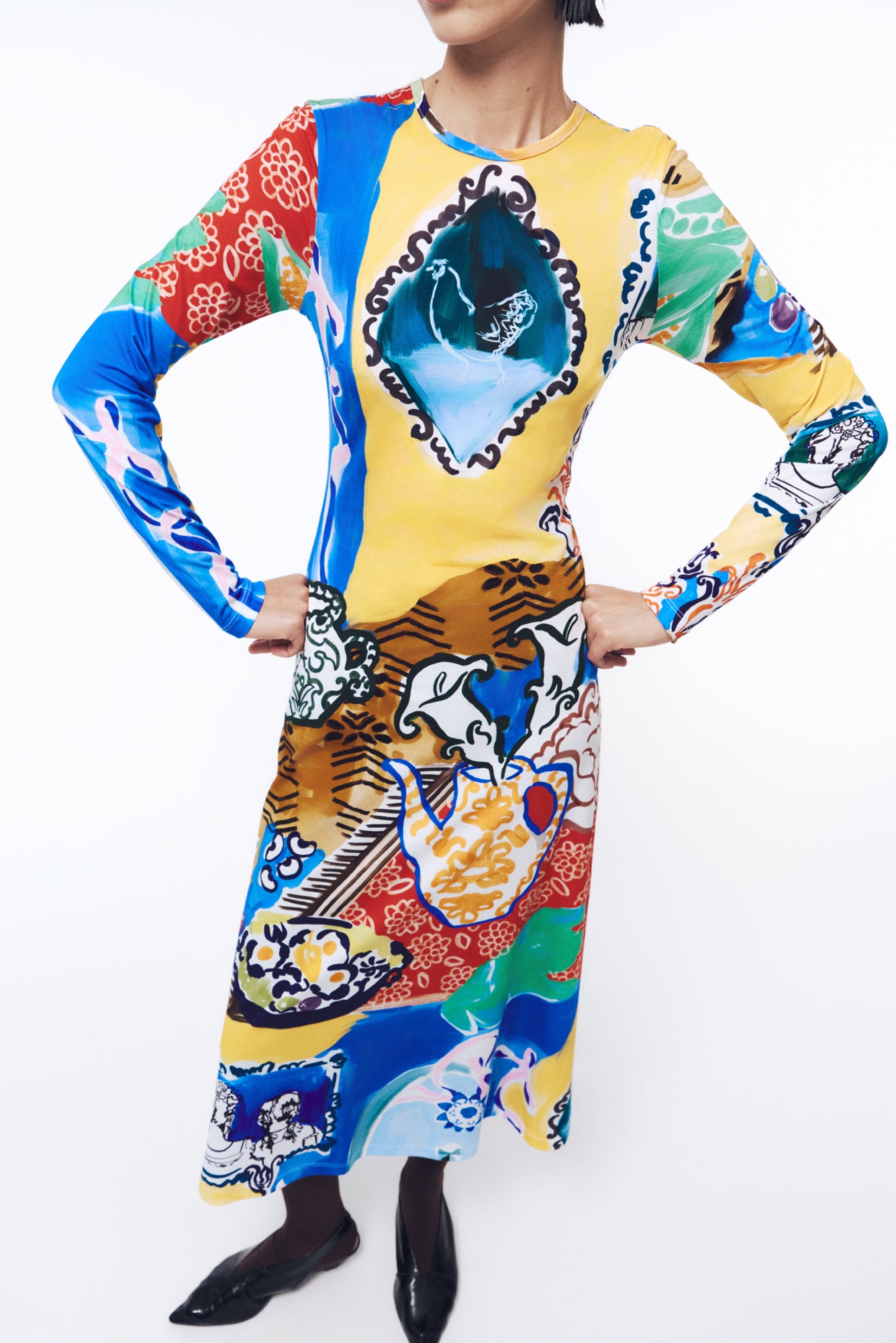 Kiara Dress in Ovalle Print