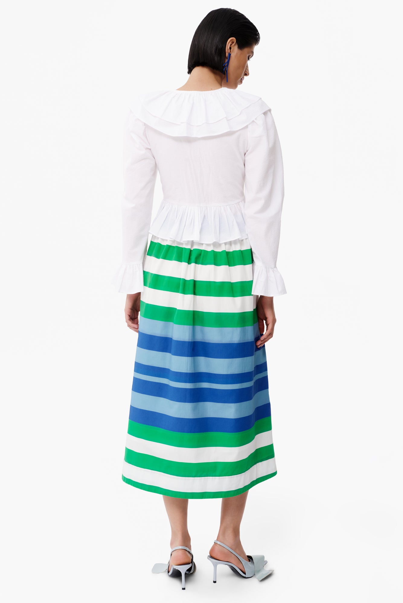 Flecos Skirt in Costa Verde Print