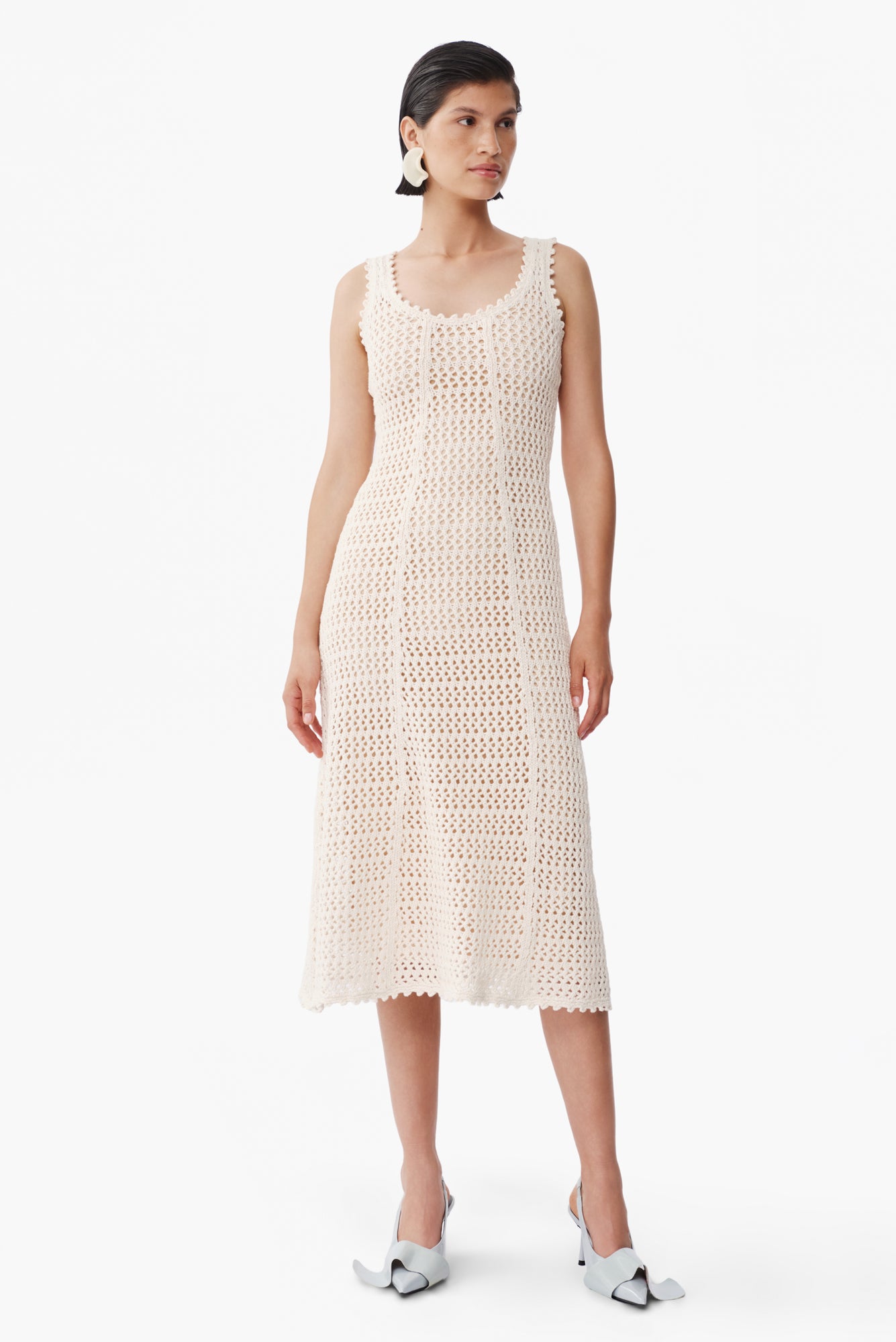 Valentina Dress in White