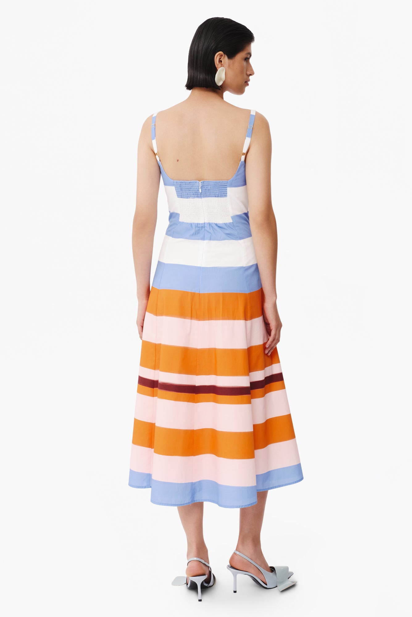 Micaela Dress in Costa Azul Print