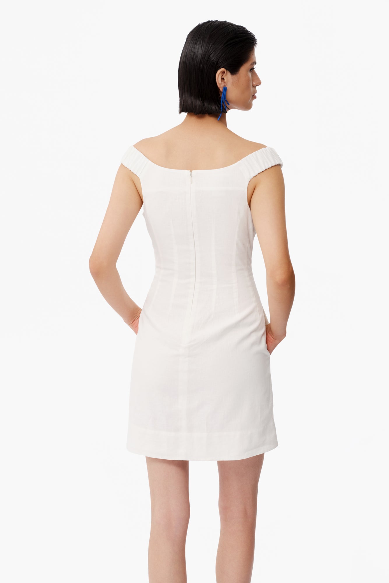Catarina Dress in White