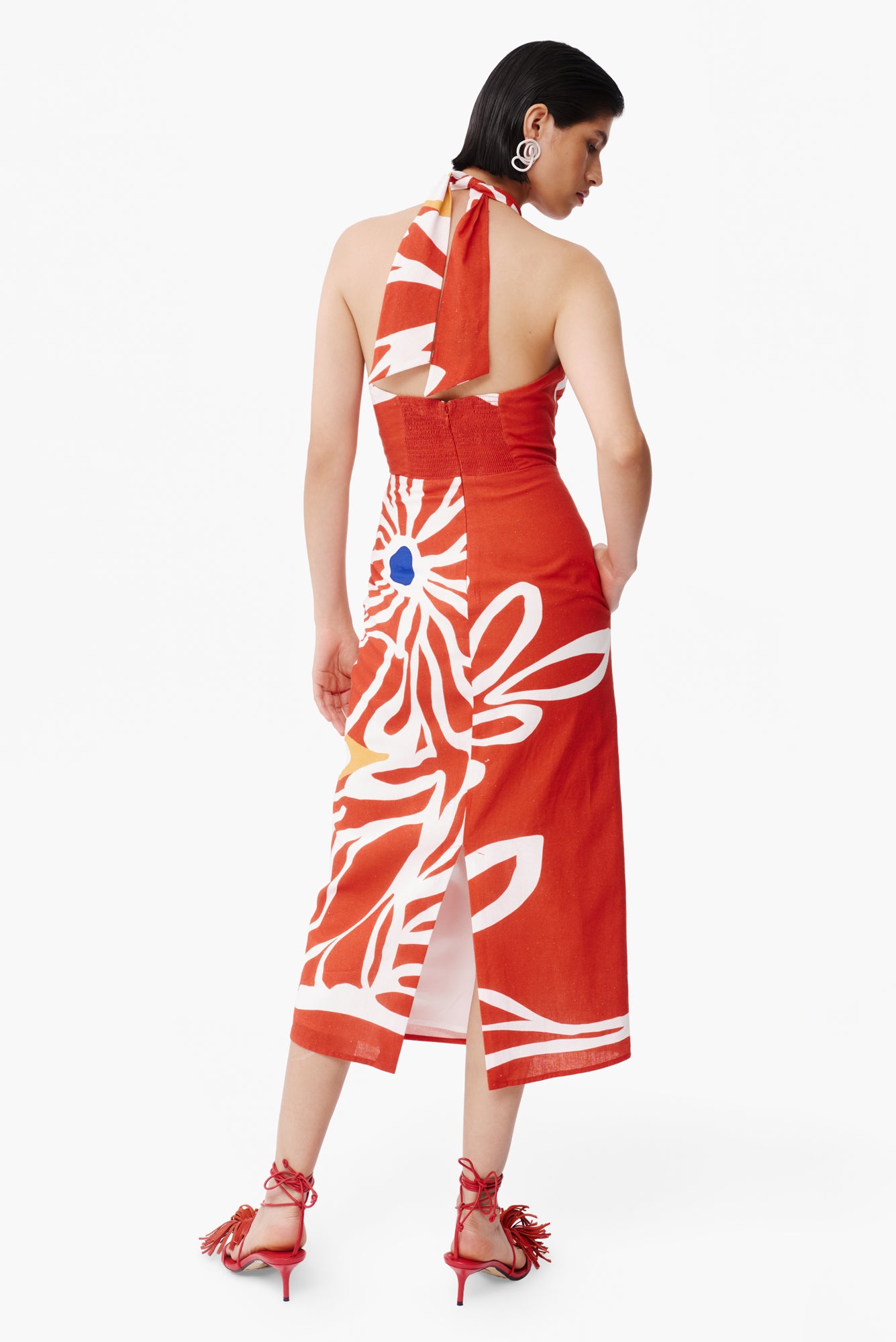 Georgia Dress in Miraflores Print