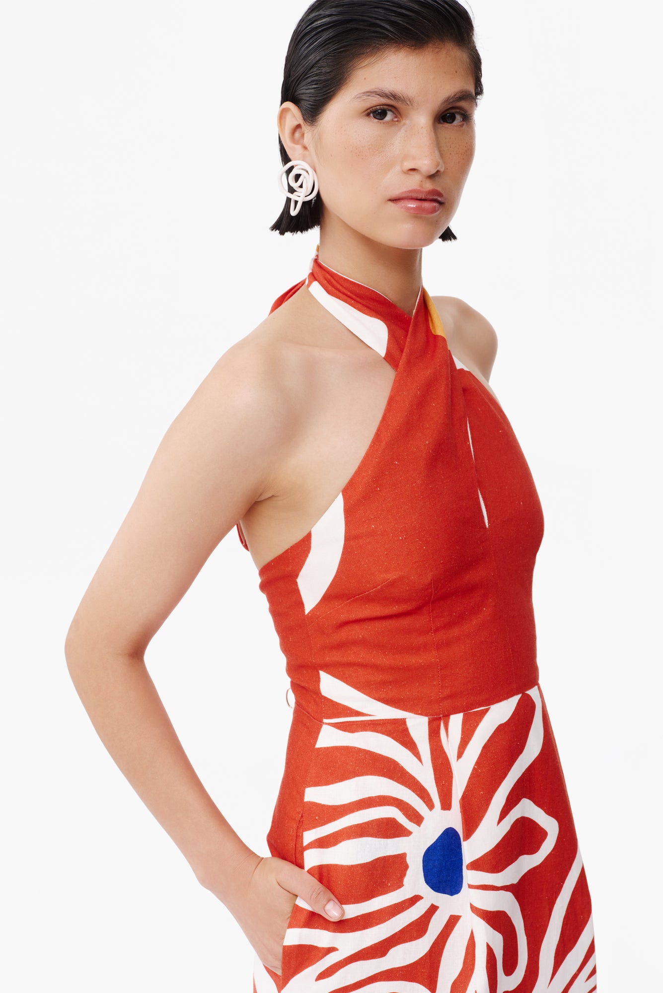 Georgia Dress in Miraflores Print