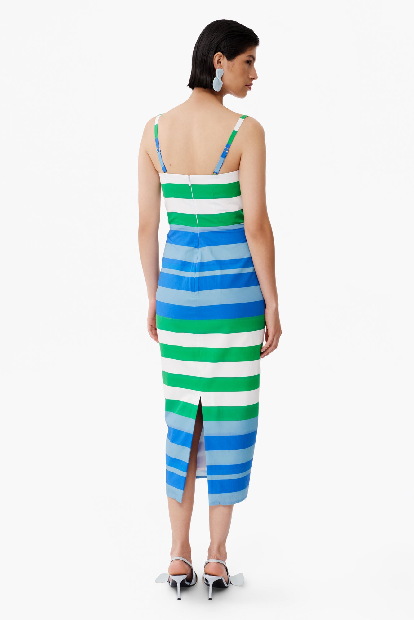 Ally Dress in Costa Verde Print