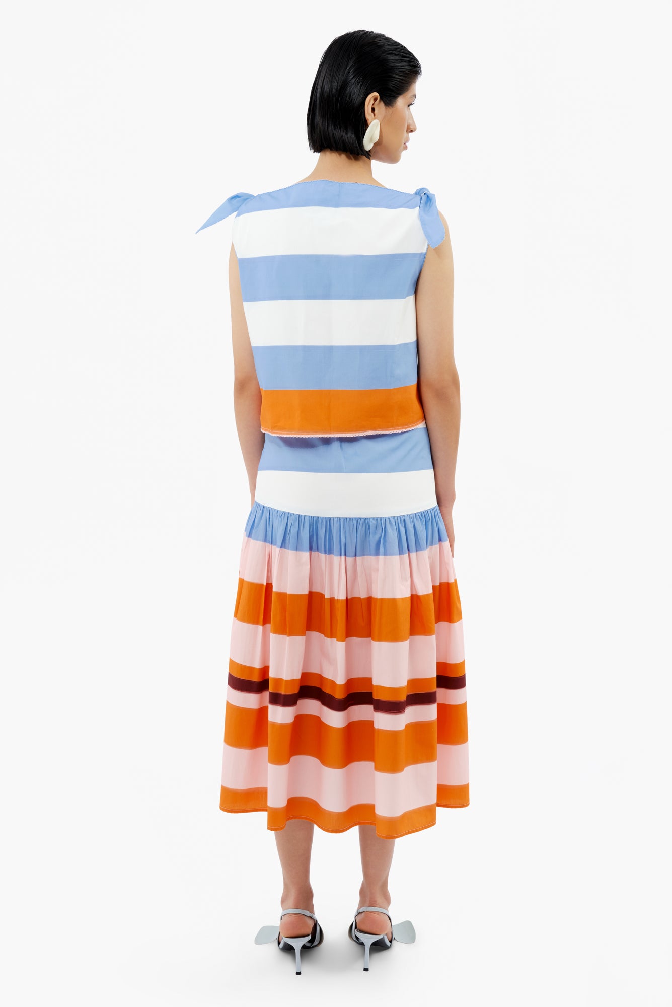 Costa Skirt in Costa Azul Print