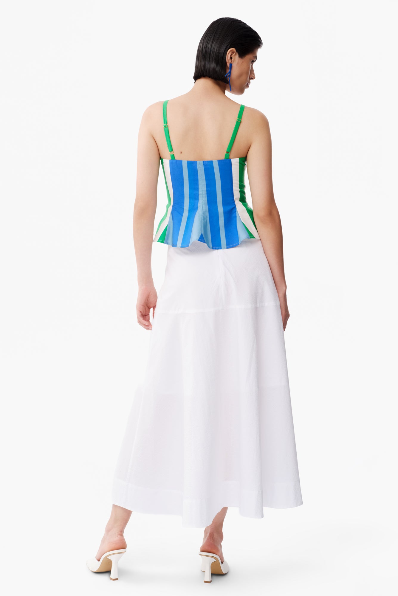 Ambar Top in Costa Verde Print