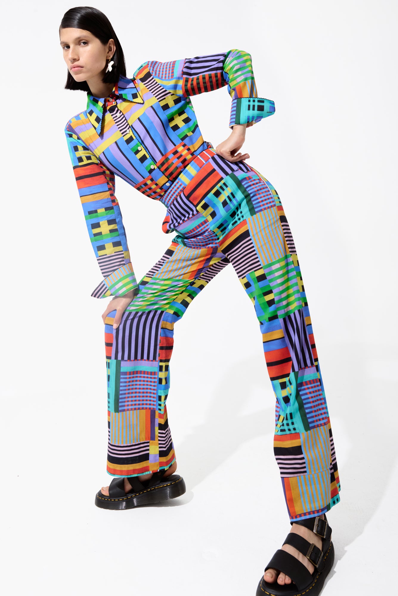 Pantalón Kantuta Estampado Toquilla