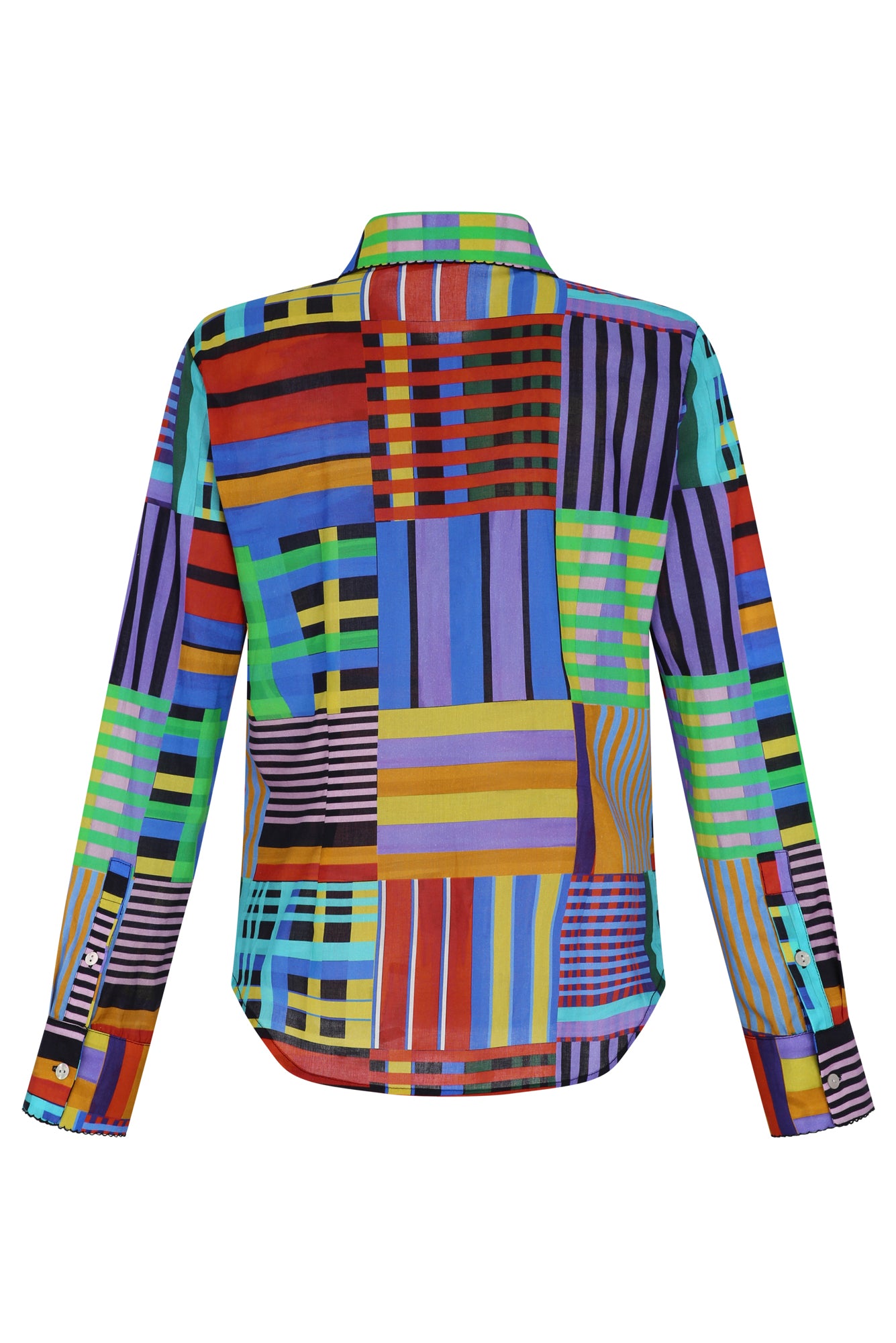 Carmela Blouse in Malla Print
