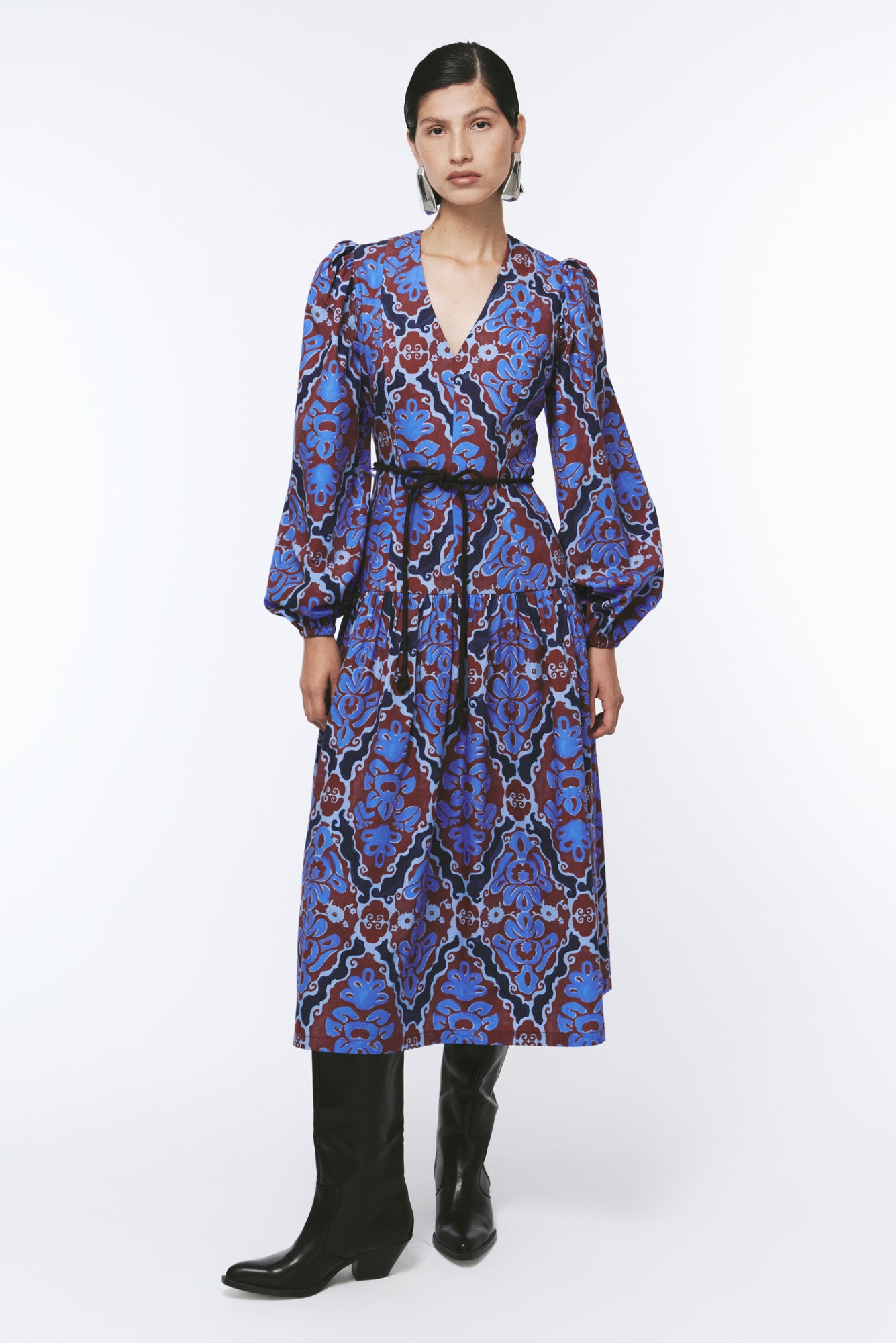Macondo Dress in Mosquera Print