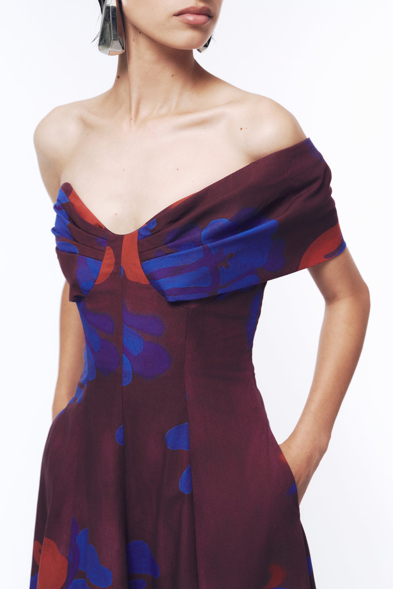 Naranjo Dress in Alux Print