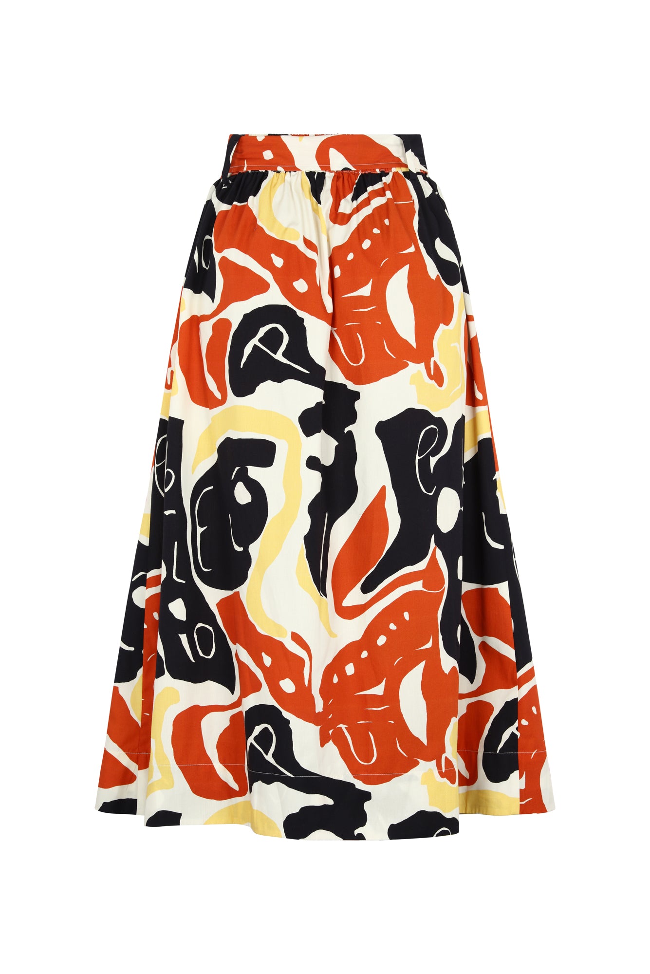 Oaxaca Skirt in El Pueblo Color Print