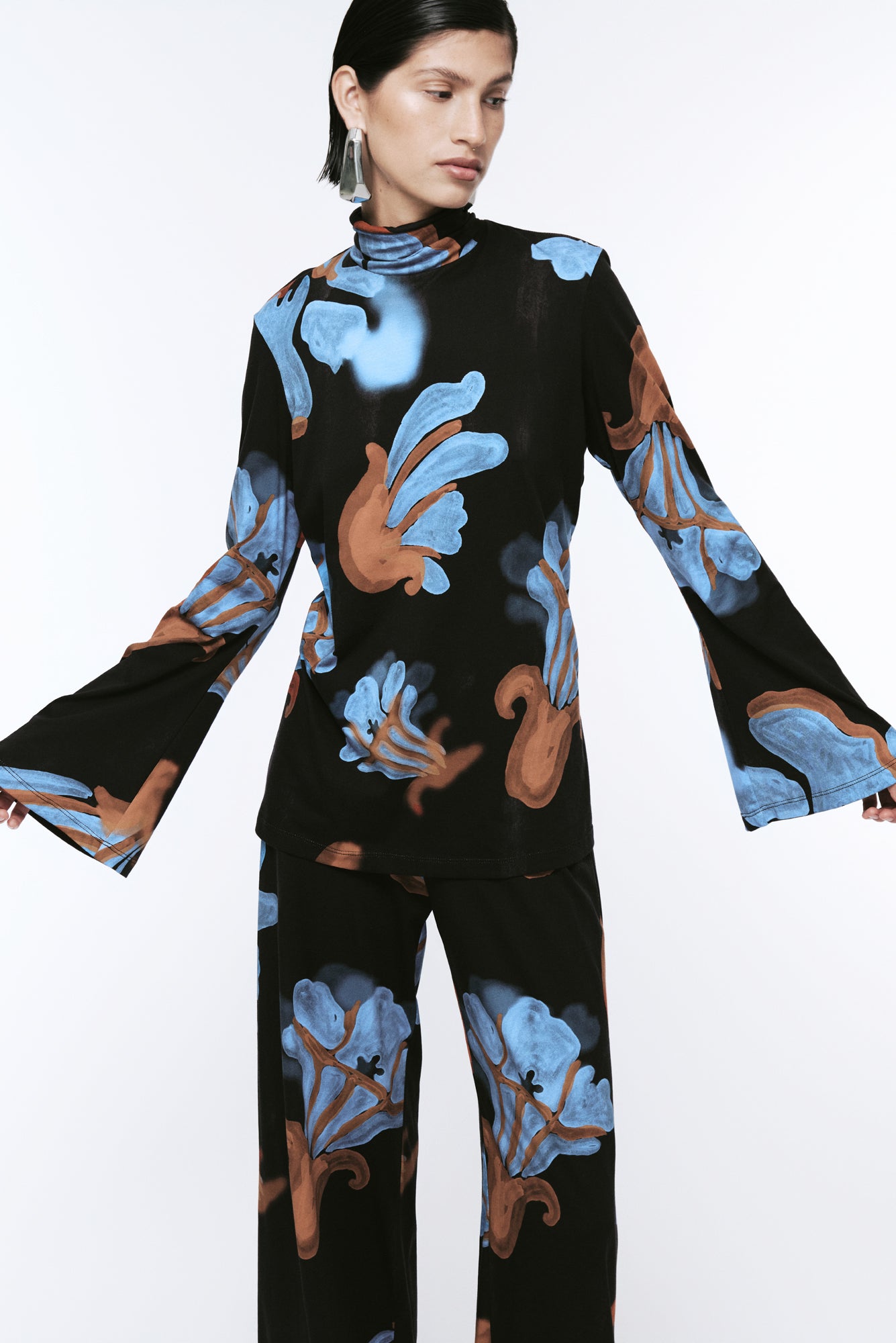 Opa Blouse in Asturias Print