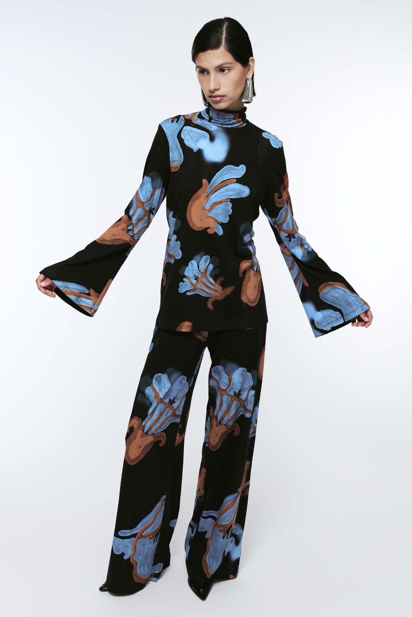 Opa Blouse in Asturias Print