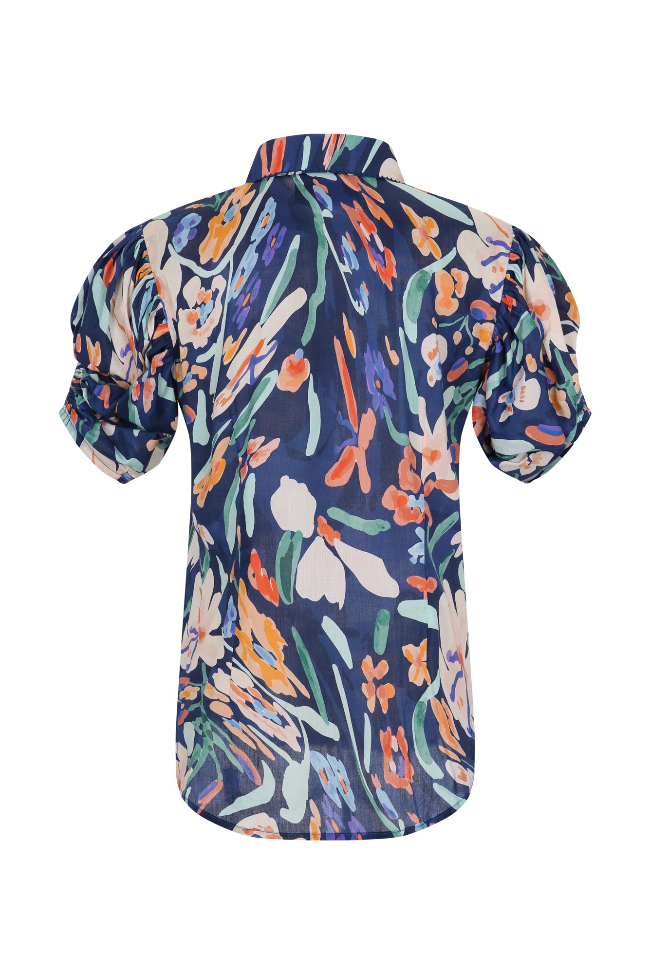 Blusa Pilar estampado Jaleo Azul