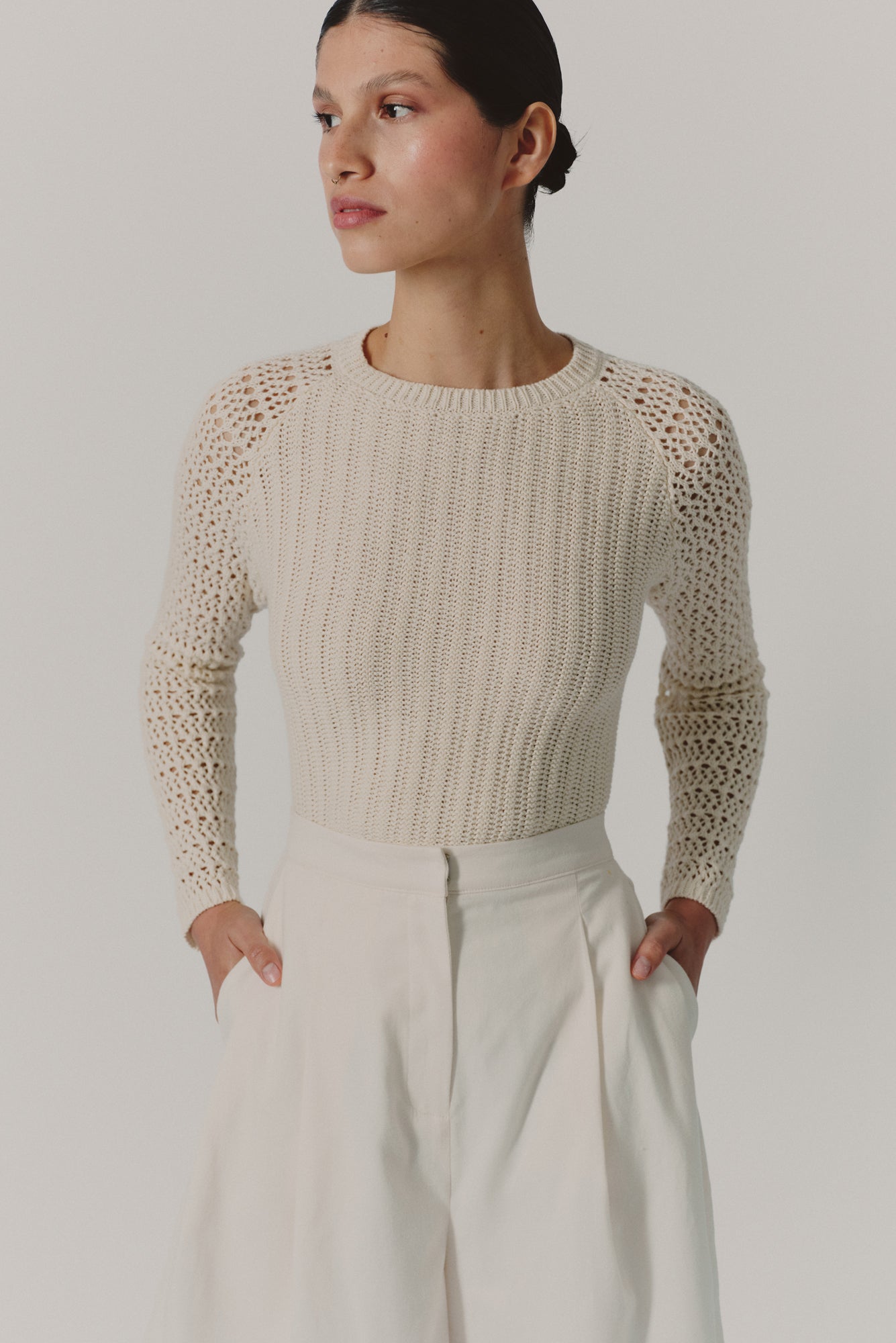 Torito Bermuda in Ivory
