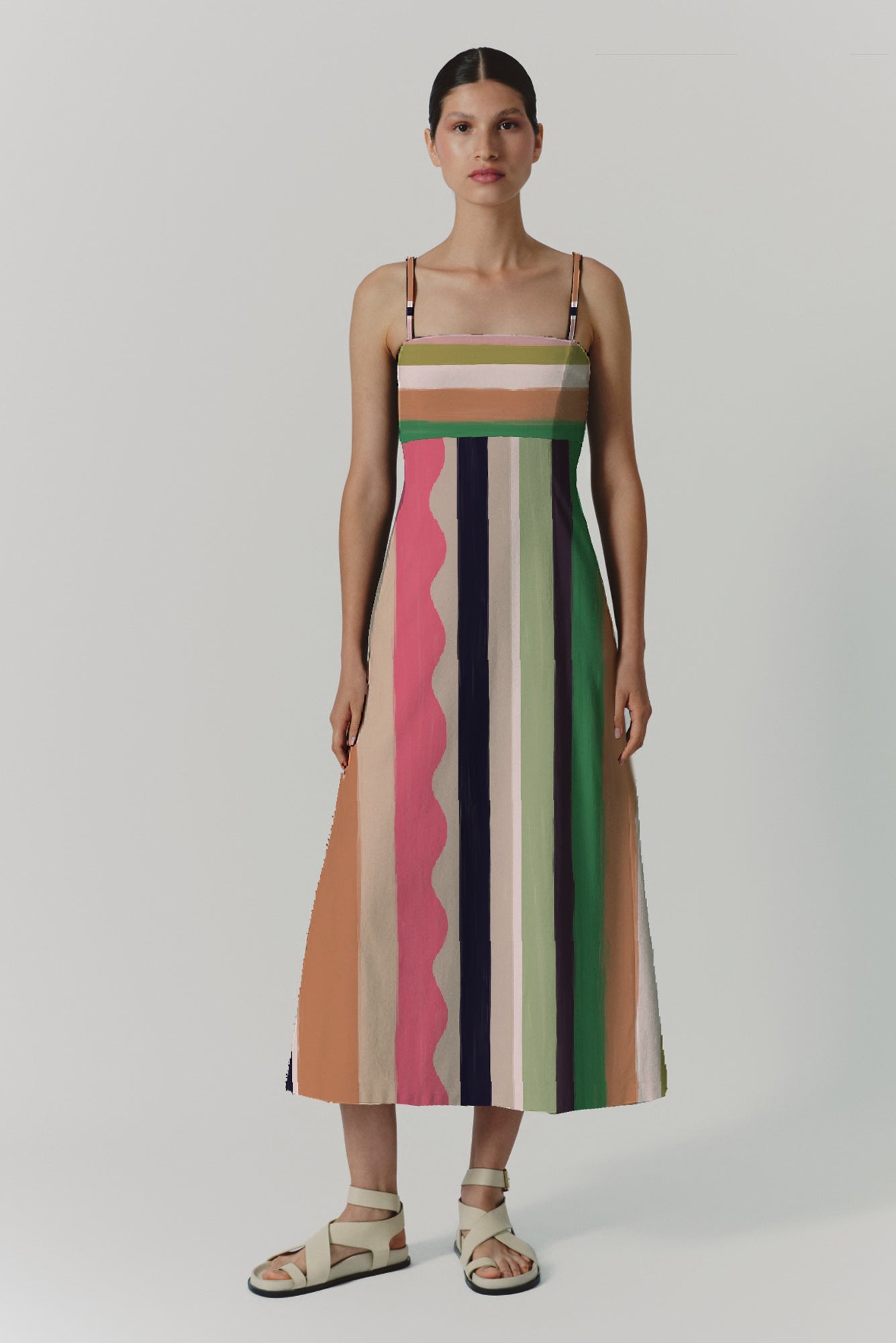 Veracruz Dress in Pandero Print