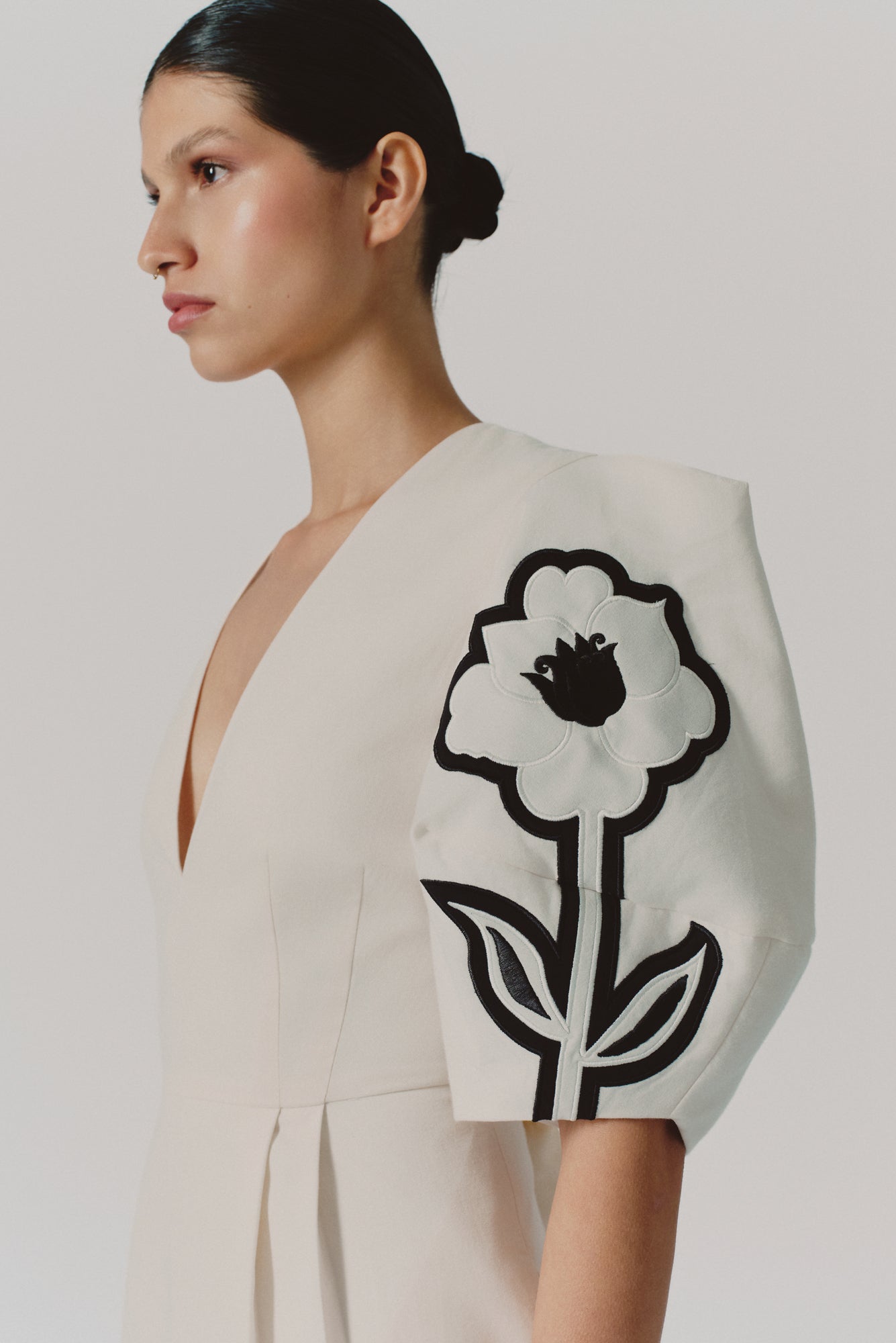 Tucan Dress in Ivory