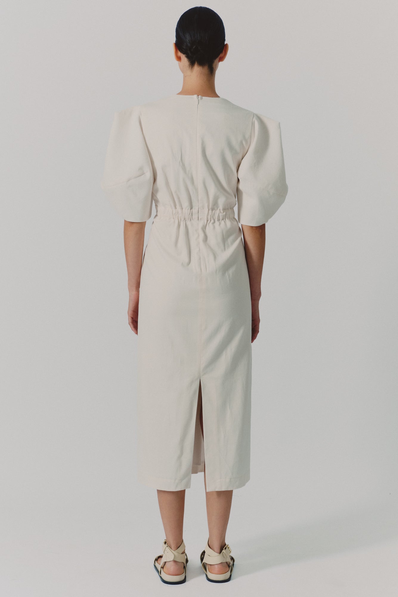 Tucan Dress in Ivory