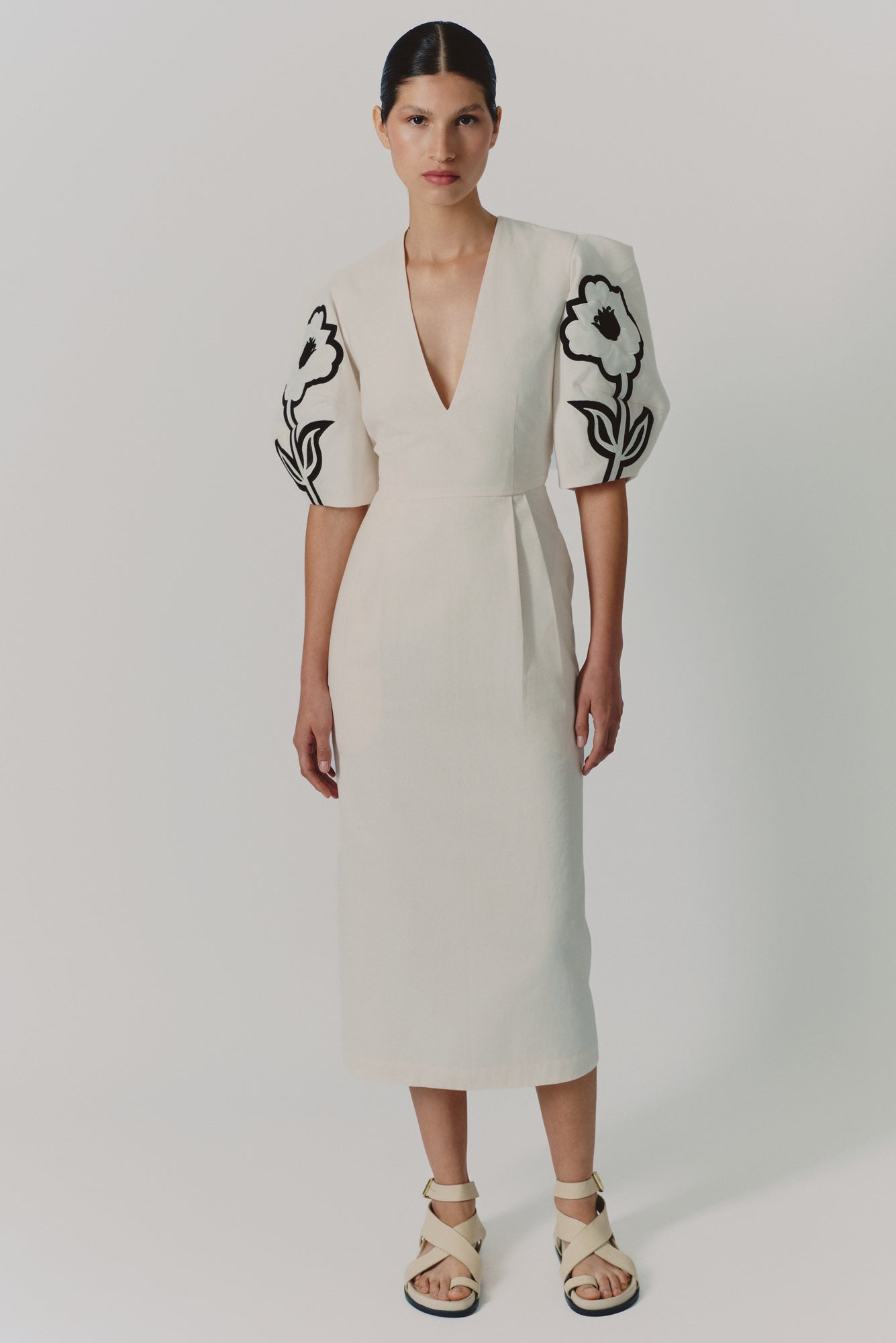 Tucan Dress in Ivory