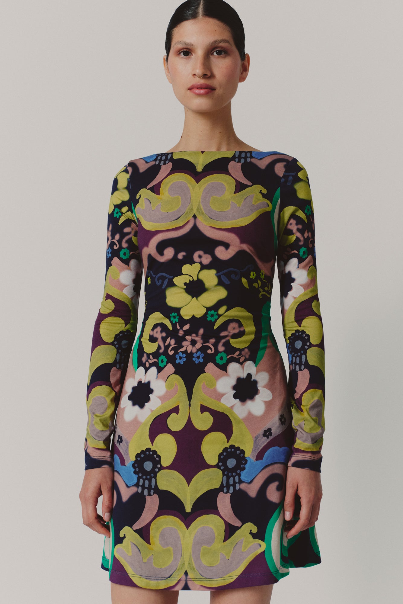 Rubi Dress in Papalote Print