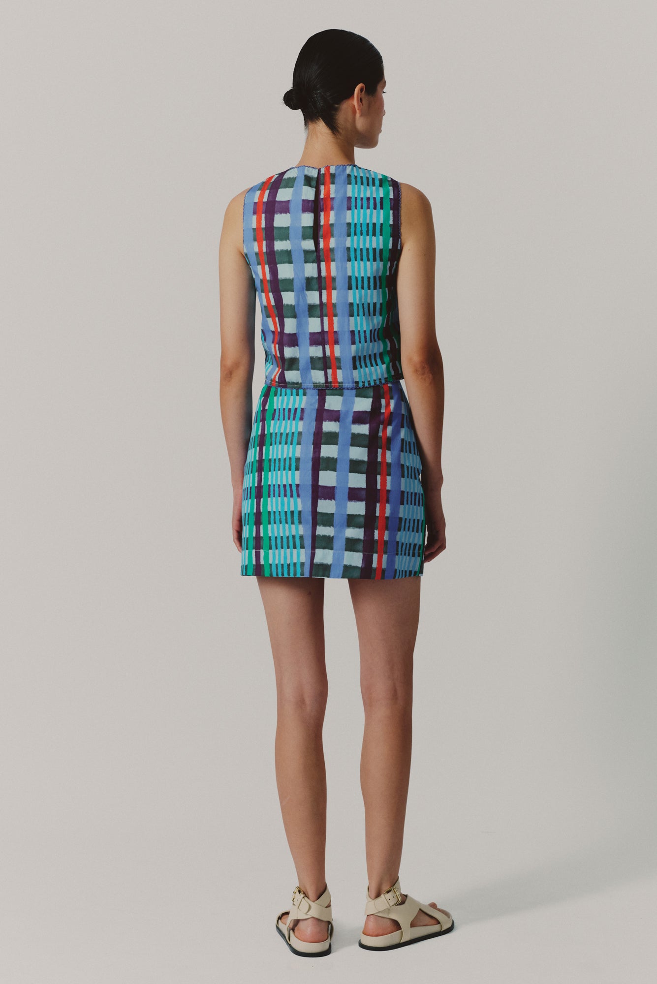 Tulua Skirt in Astro Print