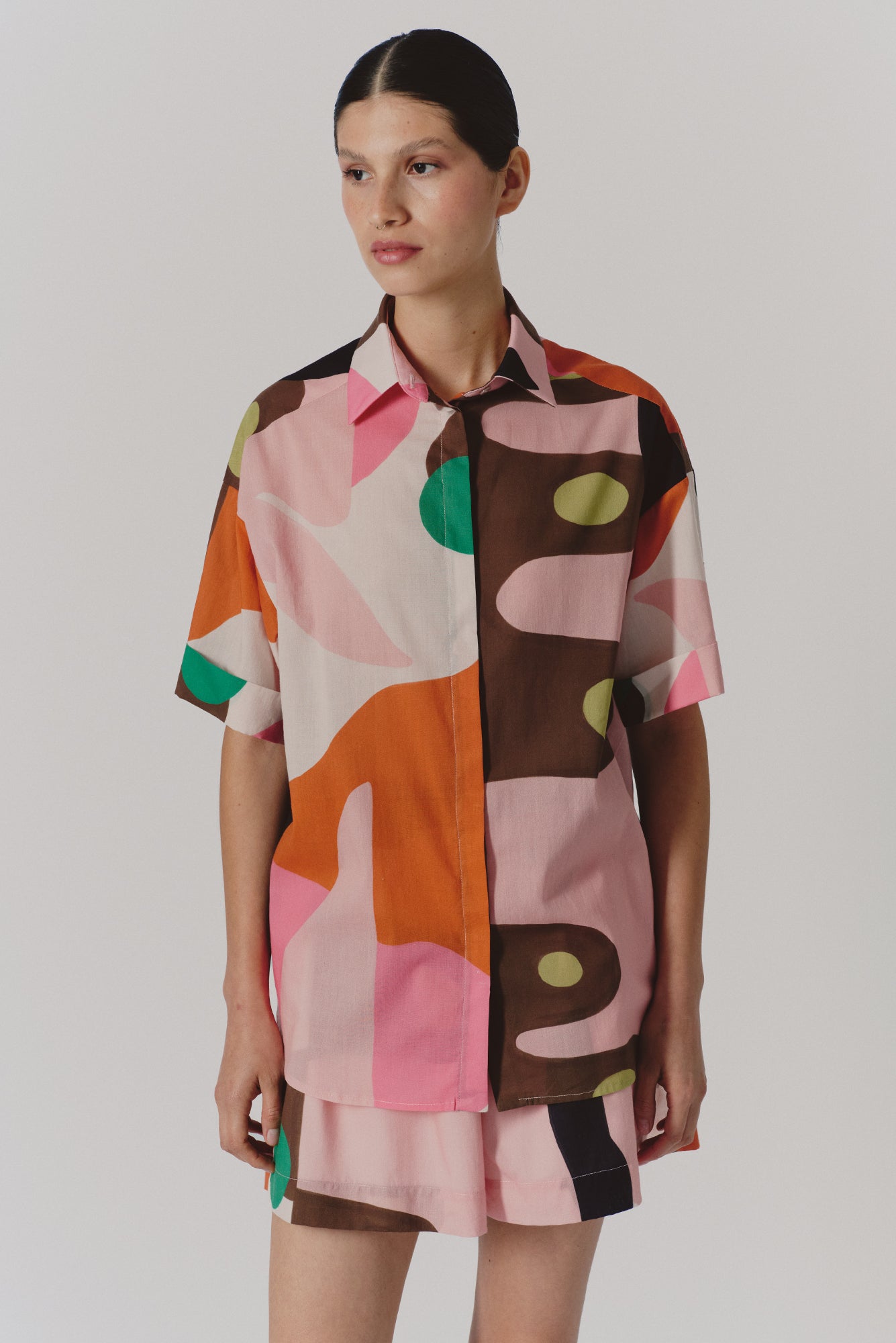 Tunki Blouse in Teko Print