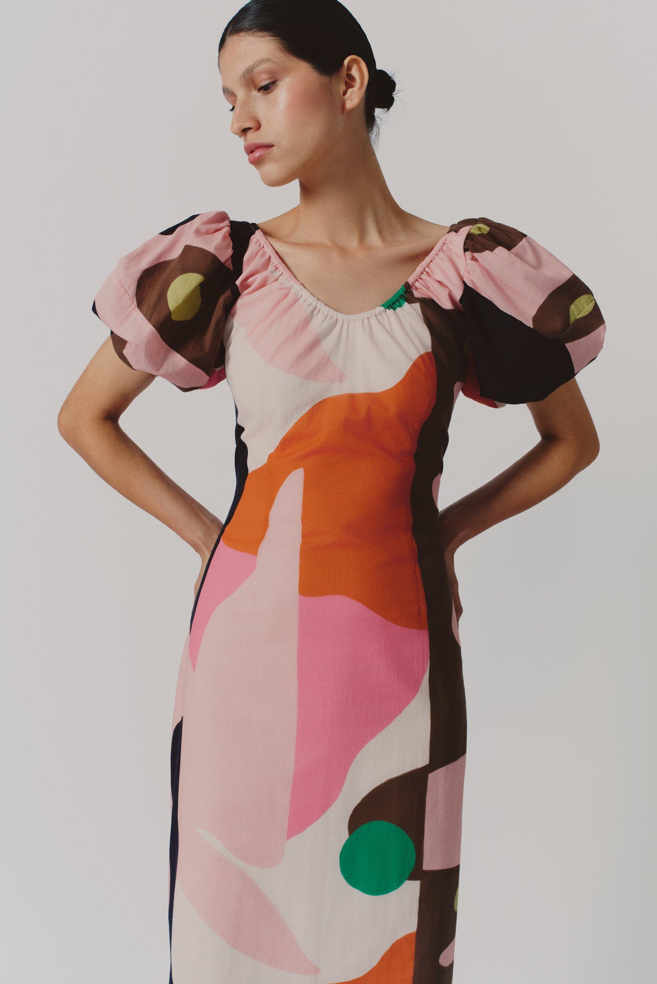 Ocarina Dress in Teko Print