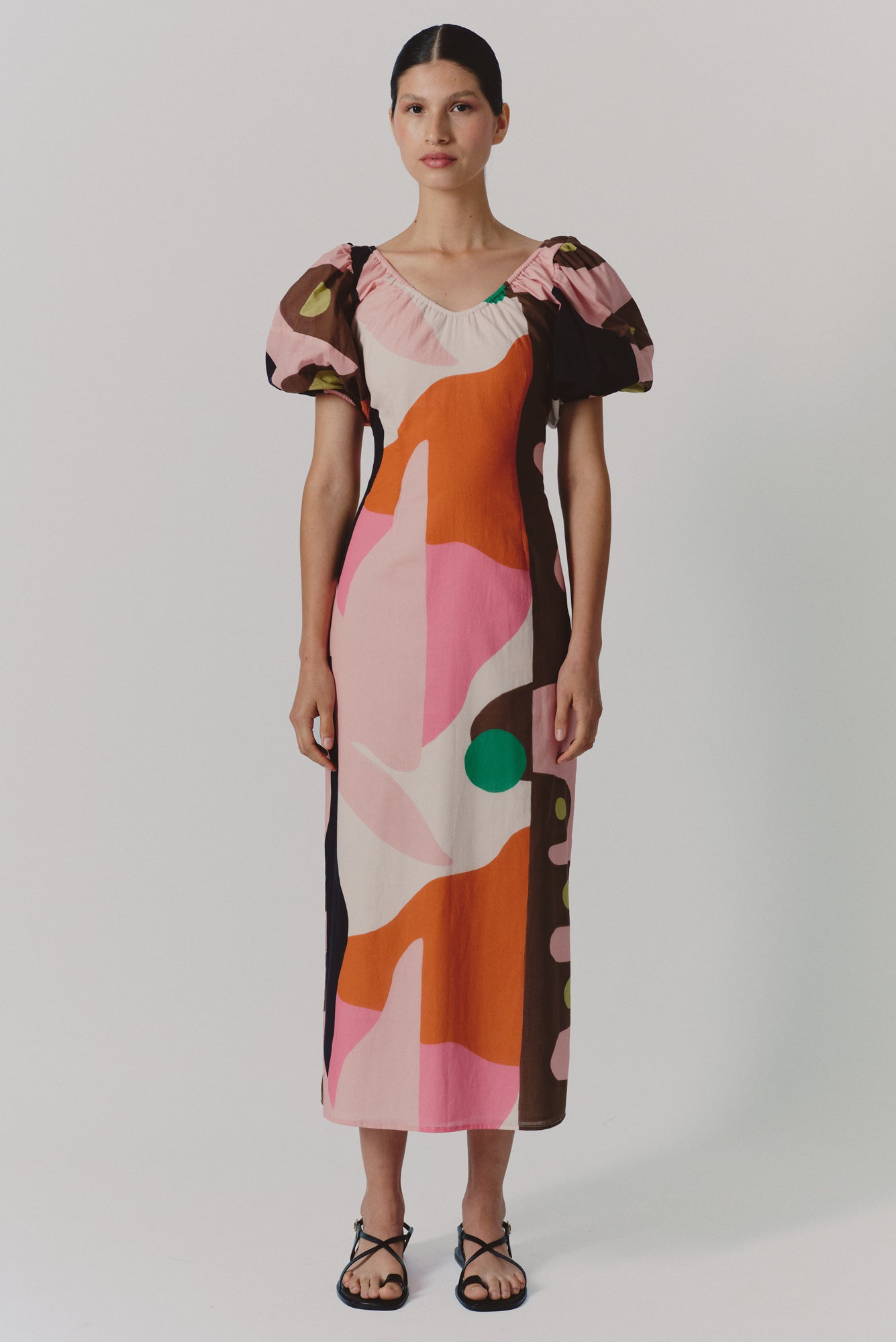 Ocarina Dress in Teko Print