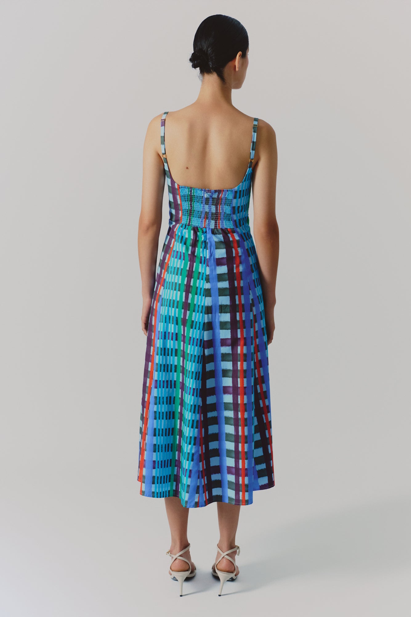 Micaela Dress in Astro Print