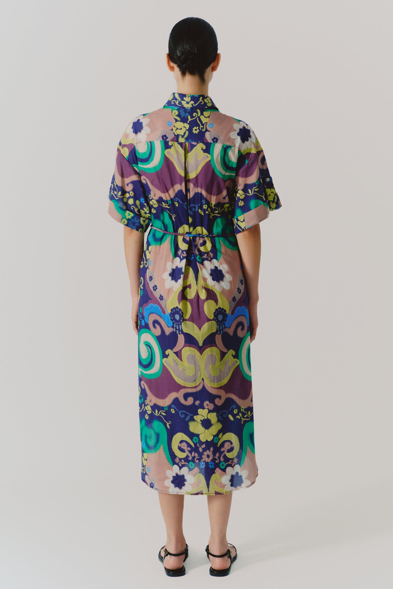 Mari Dress in Papalote Print
