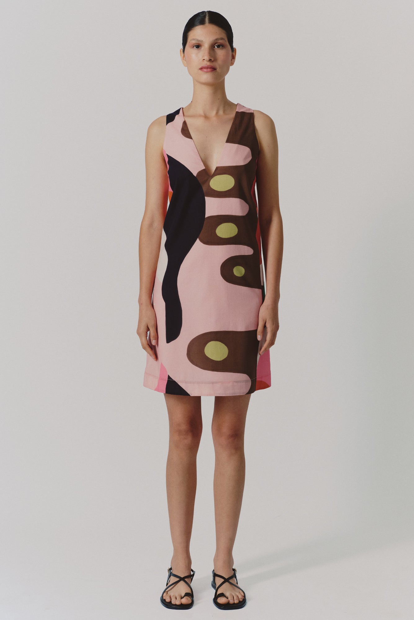 Guiro Dress in Teko Print