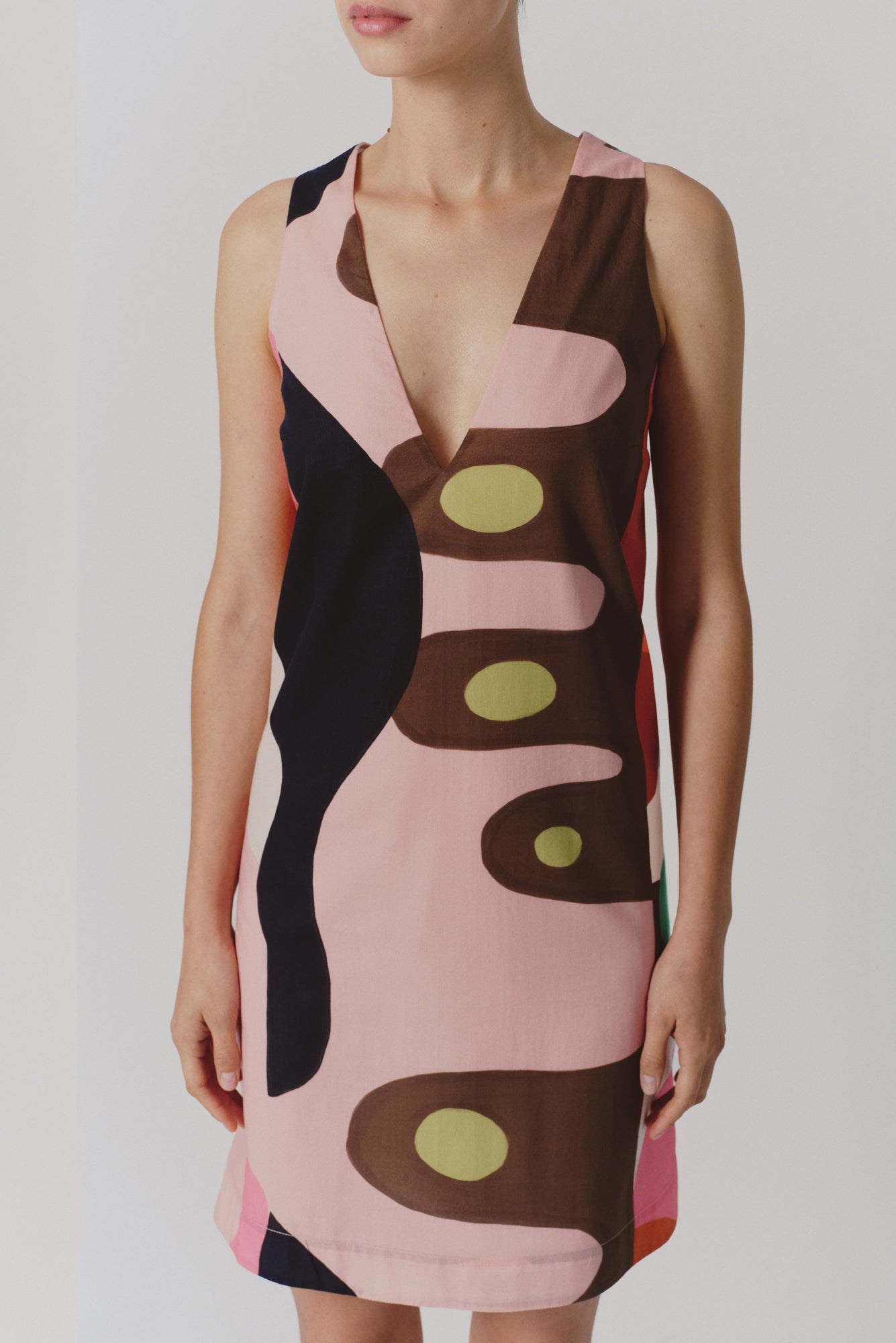 Guiro Dress in Teko Print