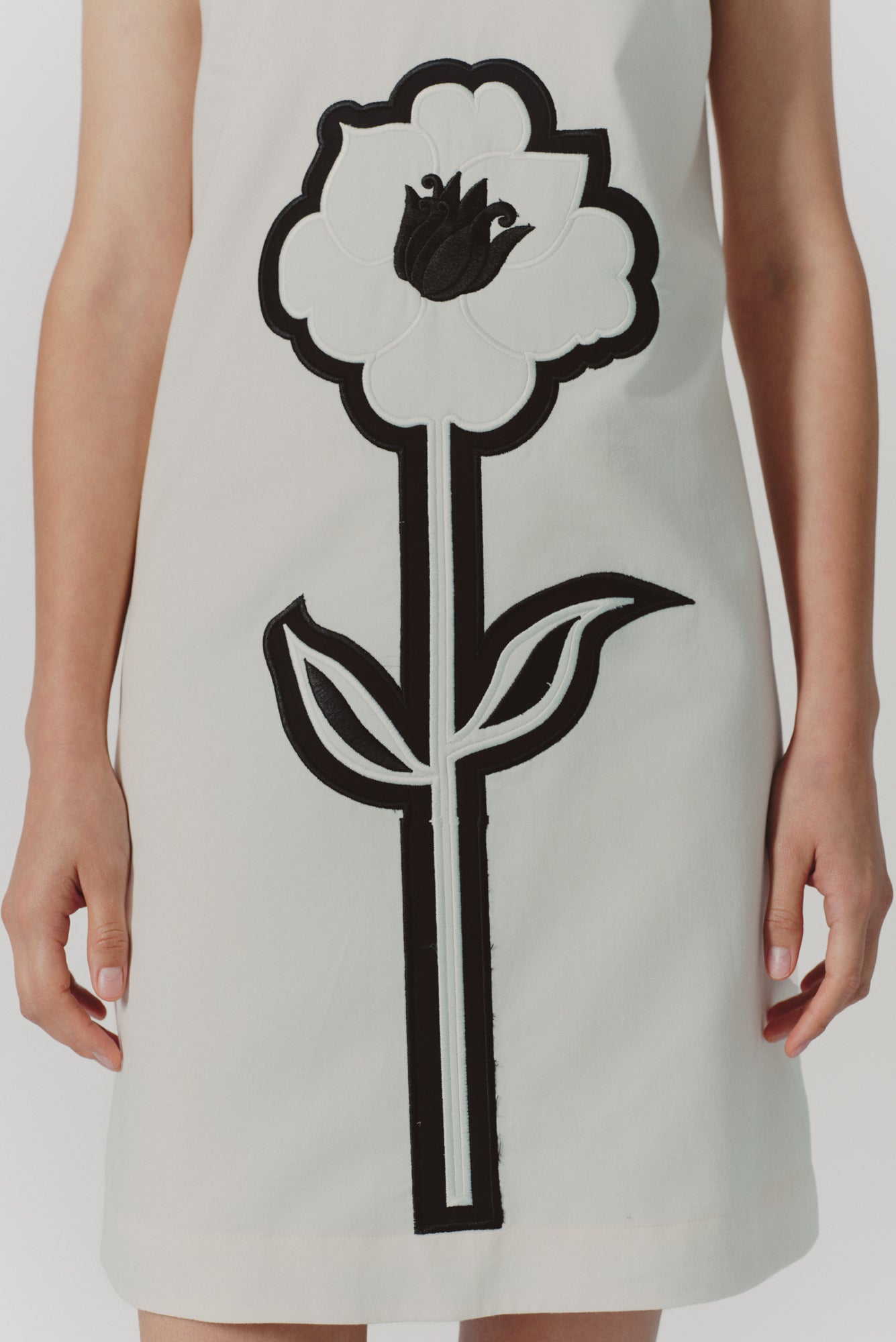 Guiro Dress in Ivory