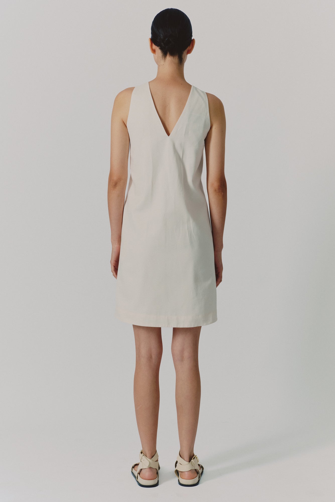 Guiro Dress in Ivory