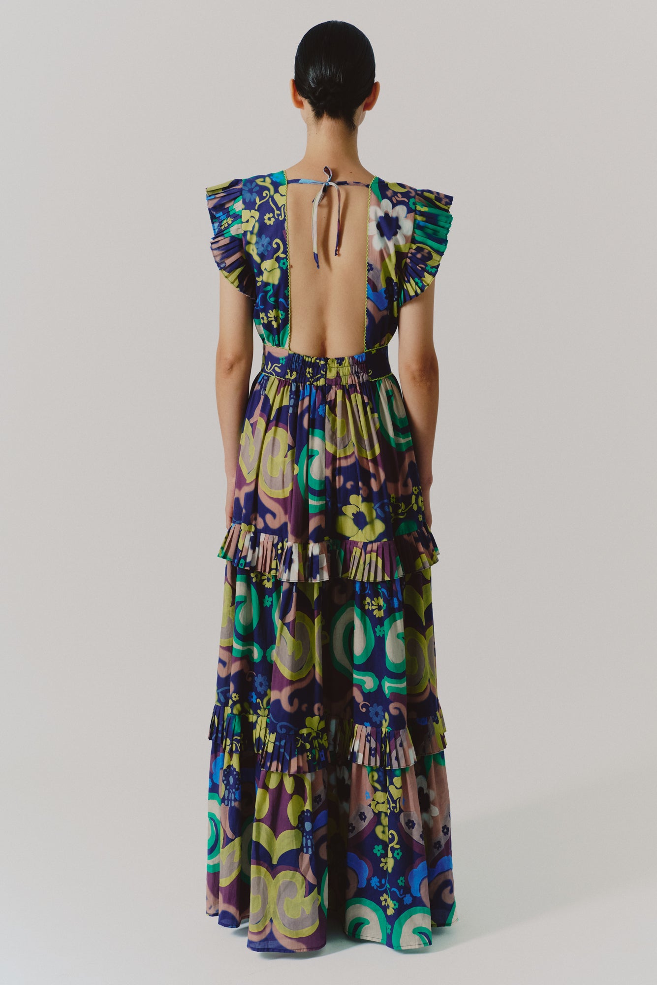 Cora Dress in Papalote Print