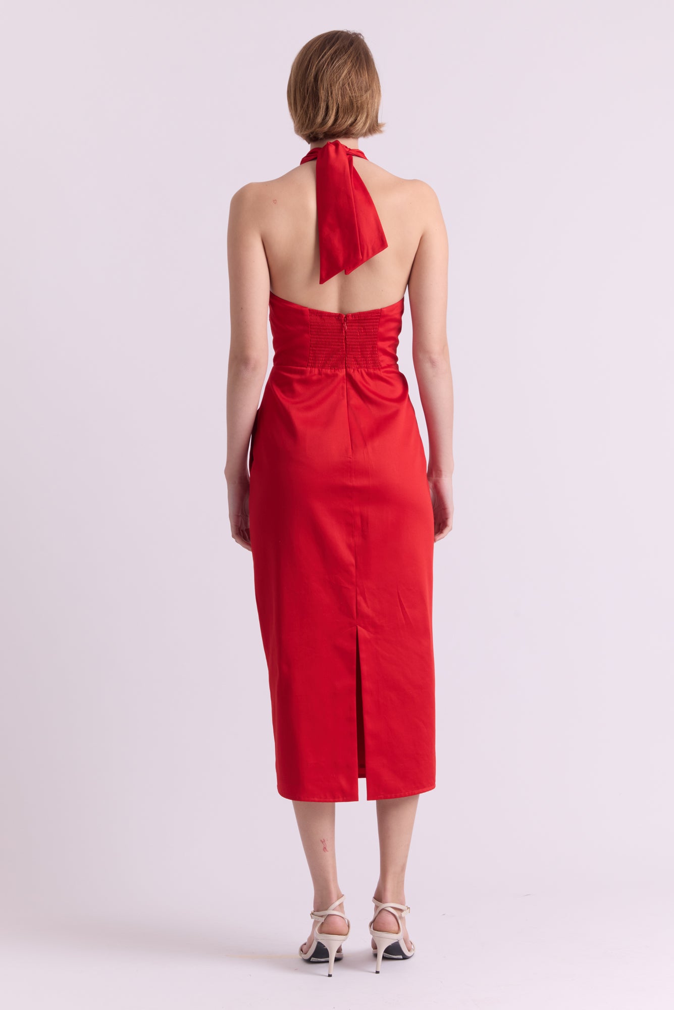 Georgia Dress in Red