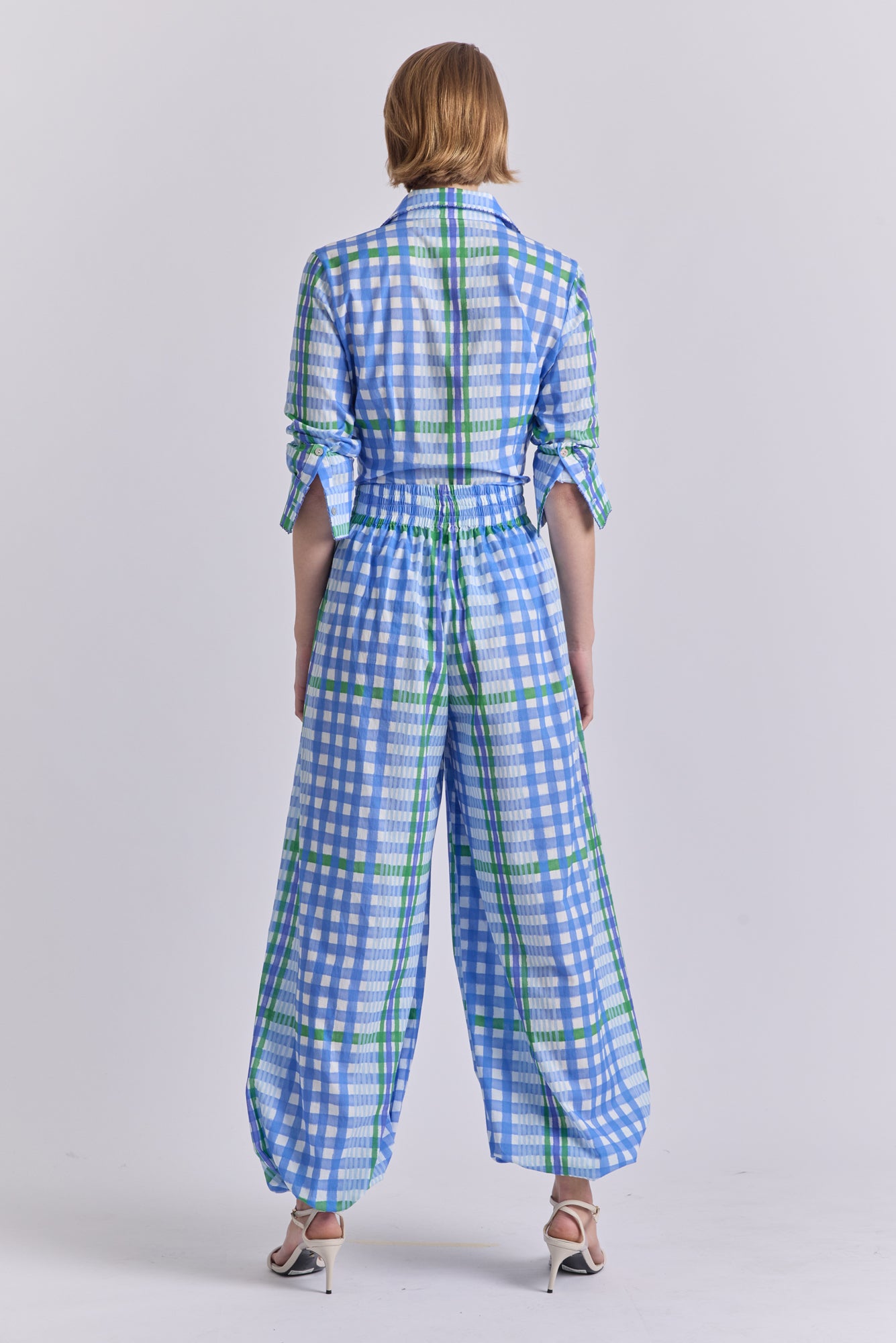 Campana Pants in Trama Print