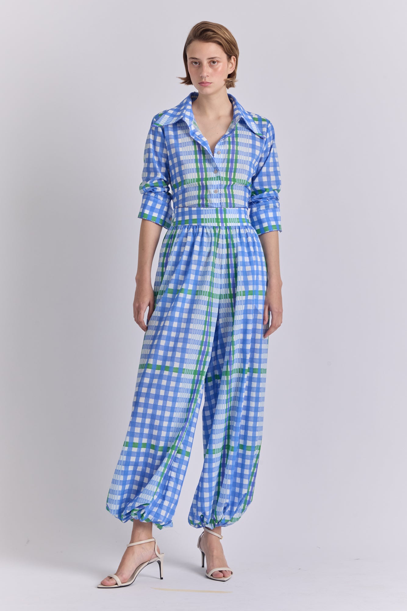 Campana Pants in Trama Print
