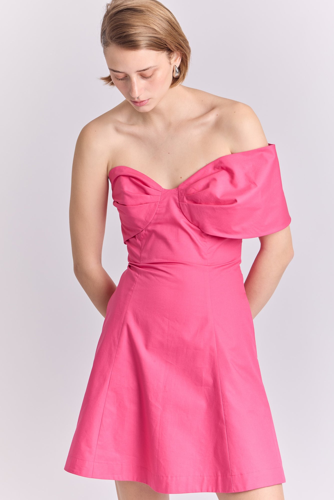 Lima Dress in Fuchsia