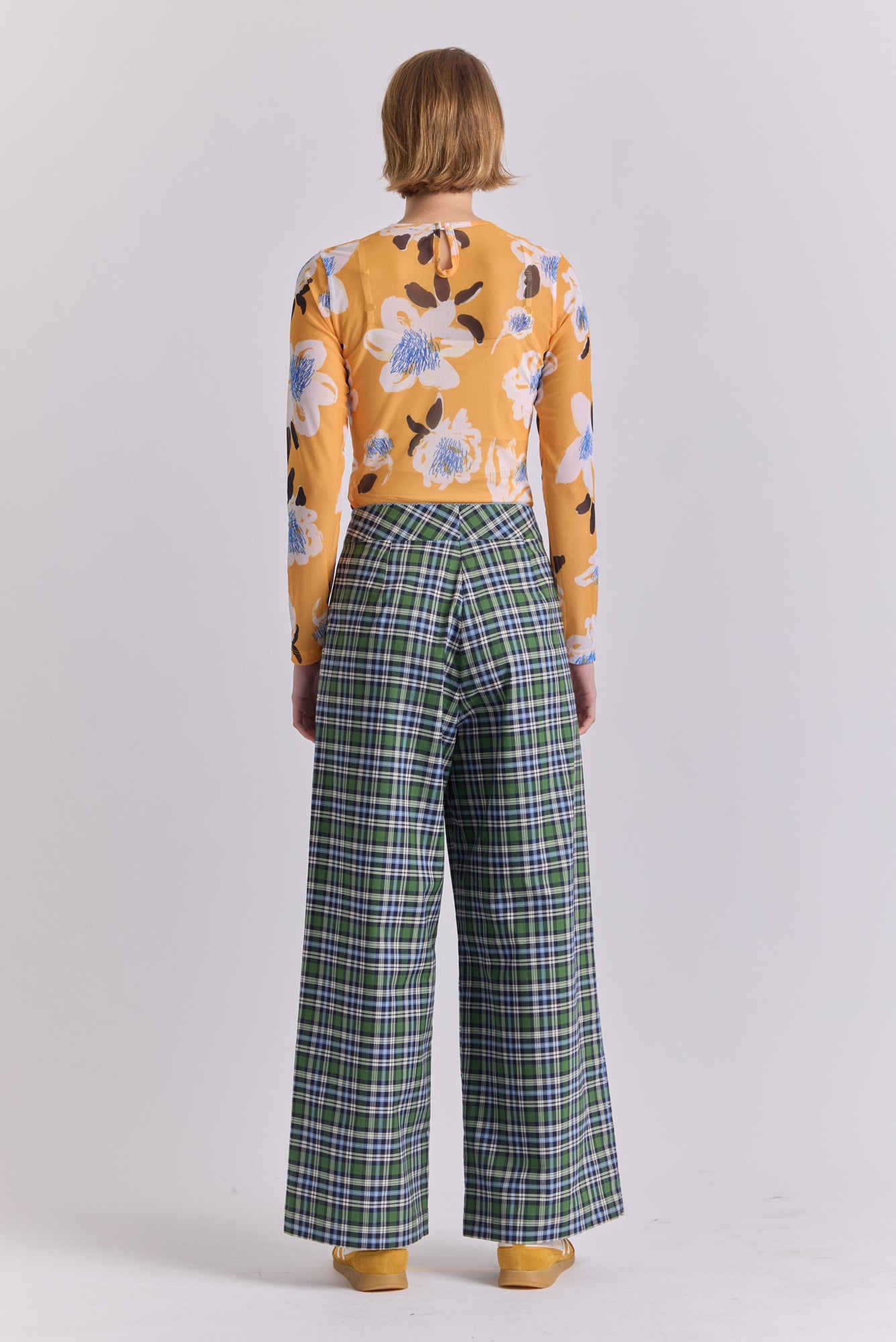 Panca Pants in Kilt Print
