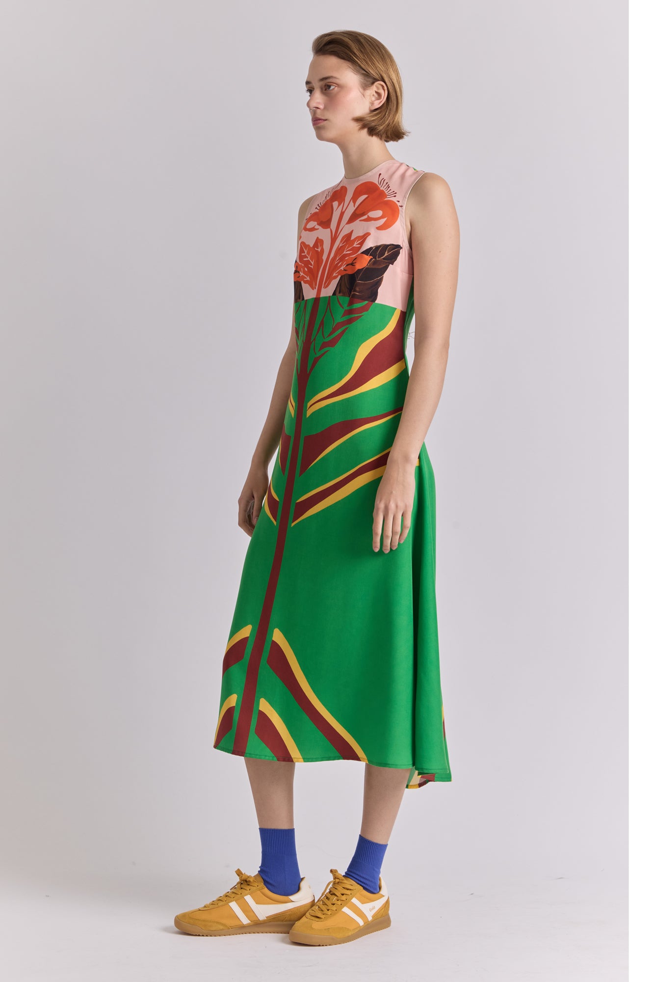 Quena Dress in Amapola Print