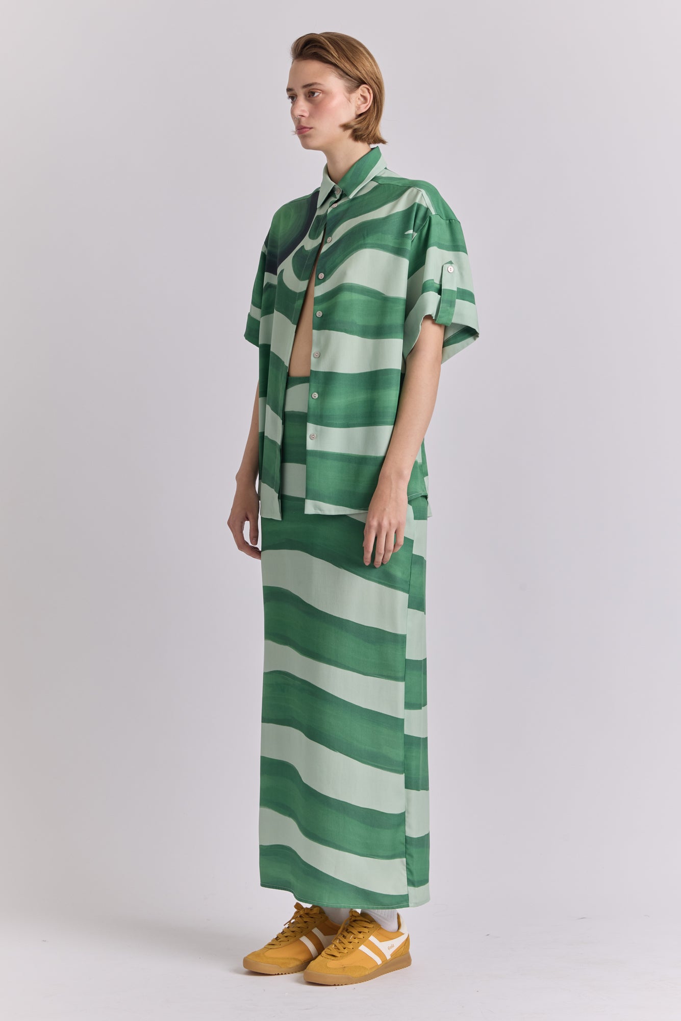 Polen Skirt in Rayos Print