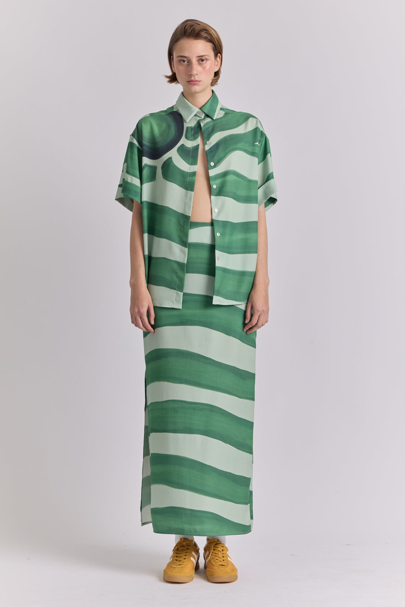 Polen Skirt in Rayos Print