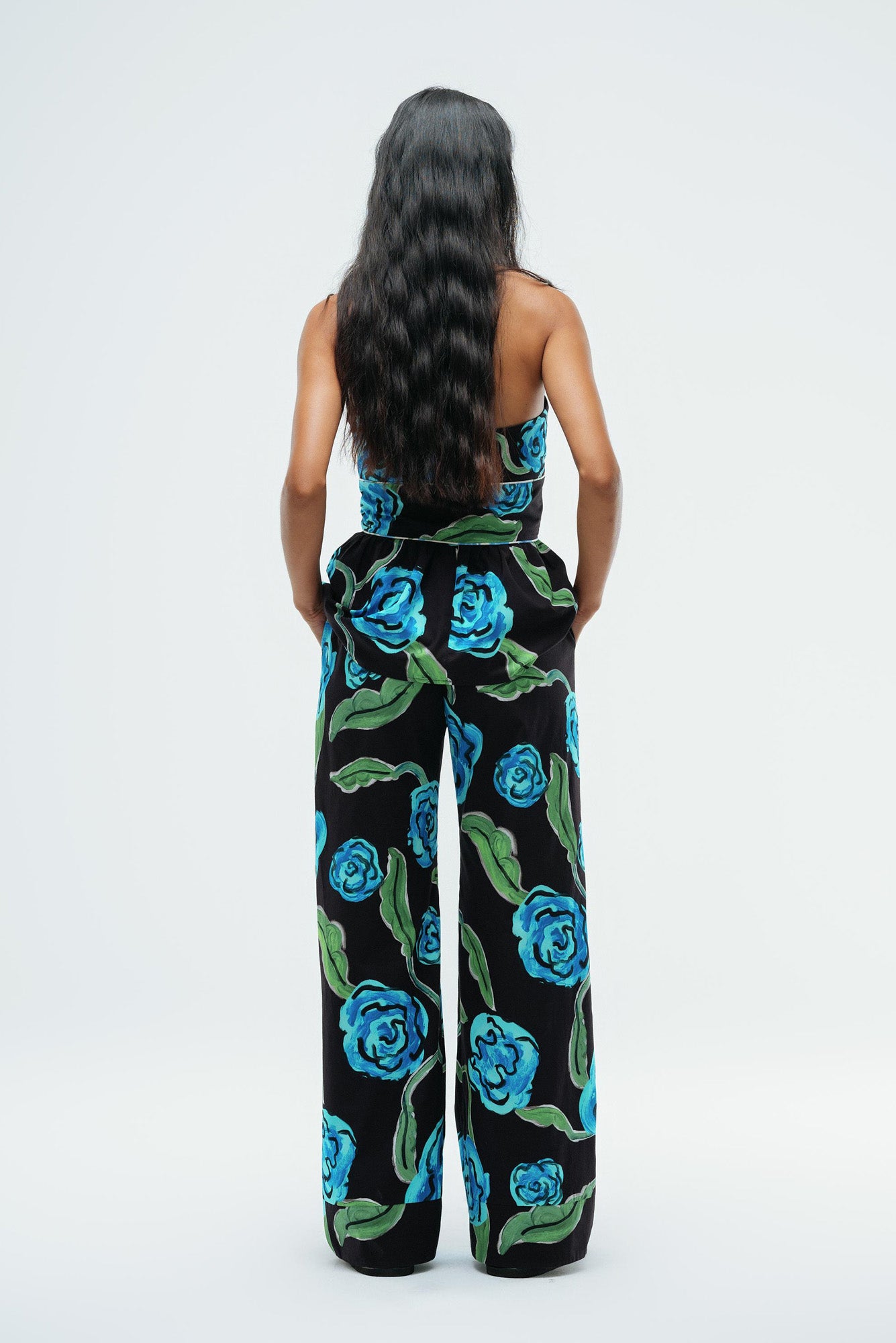 Tulia Pants in Petrona Print